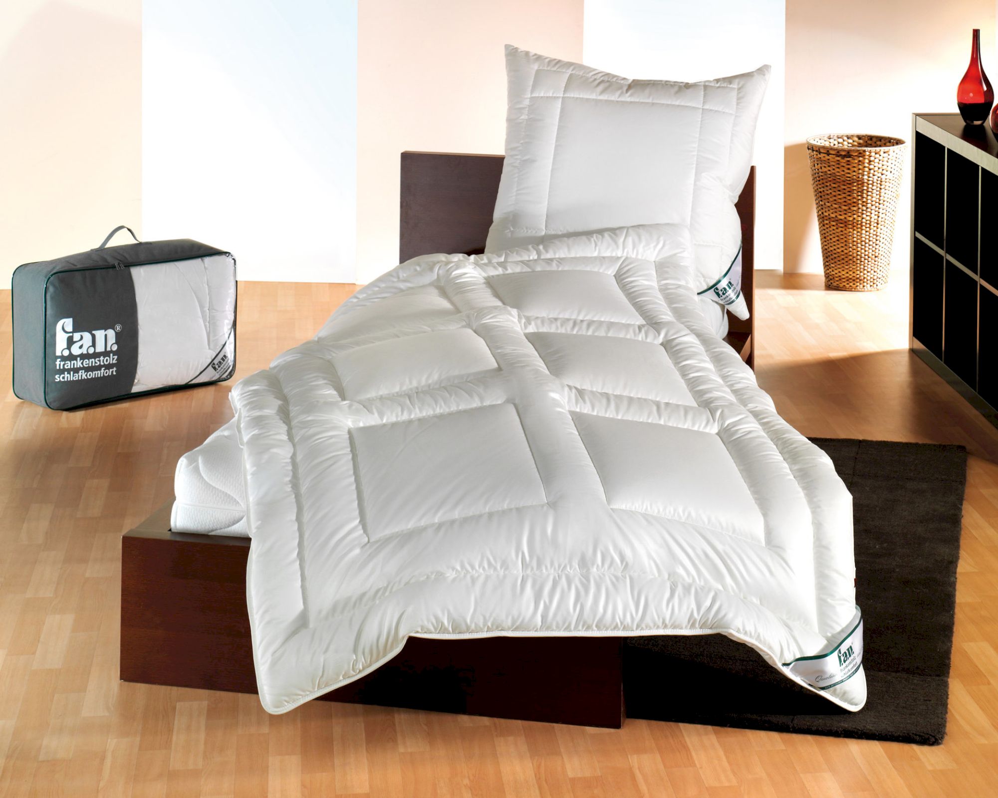 Frankenstolz »African« Cotton Bettdecken Leicht-Steppbett 135x200 cm 480g