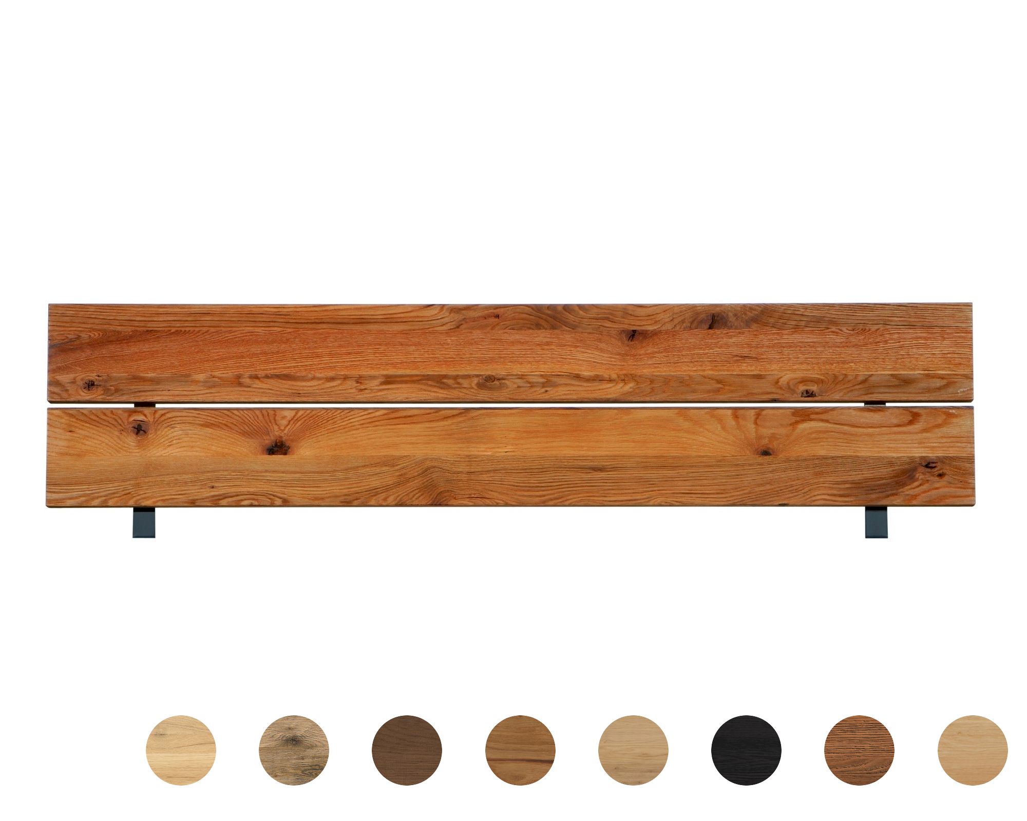 Hasena Kopfteil Alpa 140 cm / Eiche cognac, gebürstet, geölt
