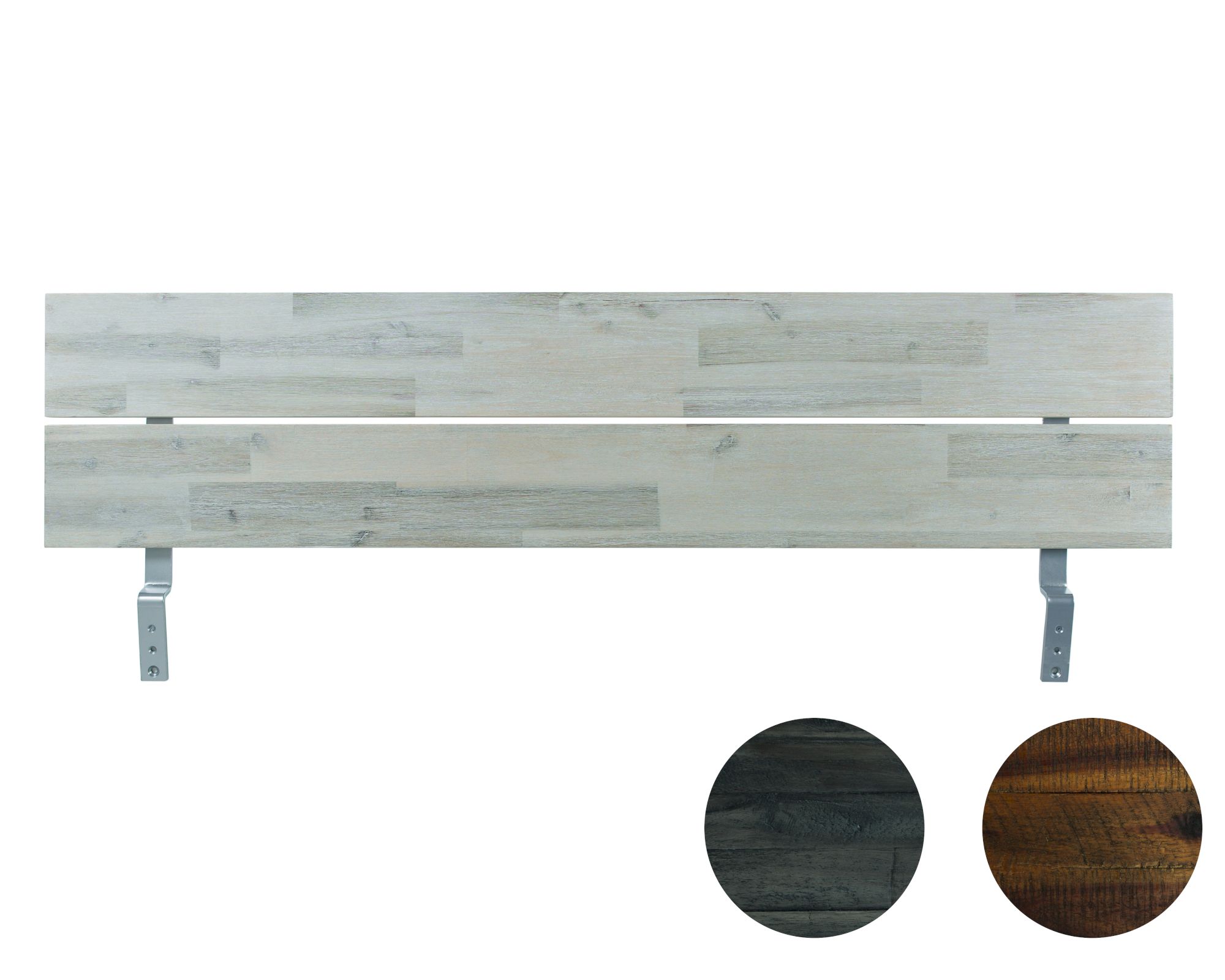 Hasena Kopfteil Arcada 200 cm / Akazie Vintage braun, lackiert