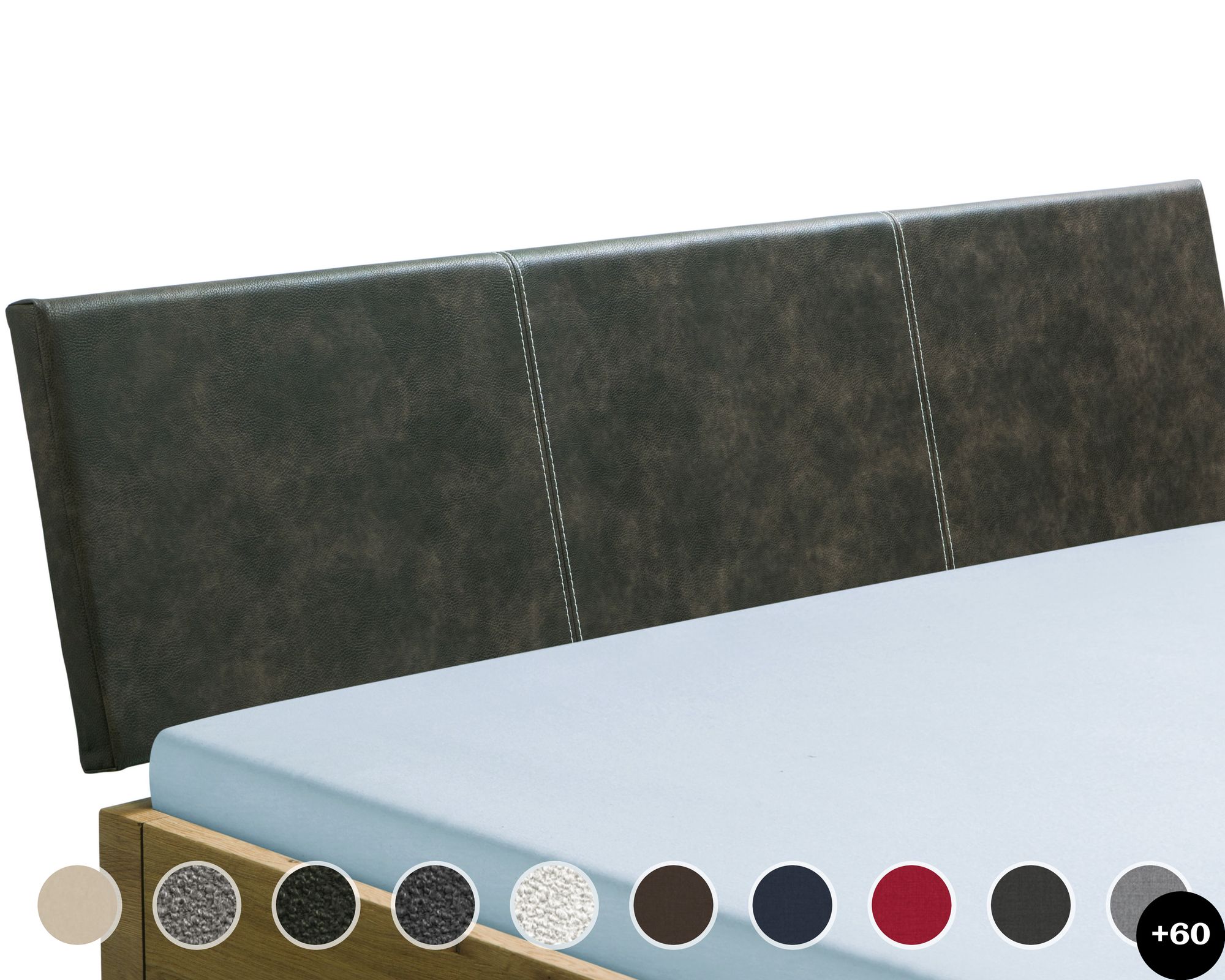 Hasena Kopfteil Arora 200 cm / PK3 Boston 652 mocca