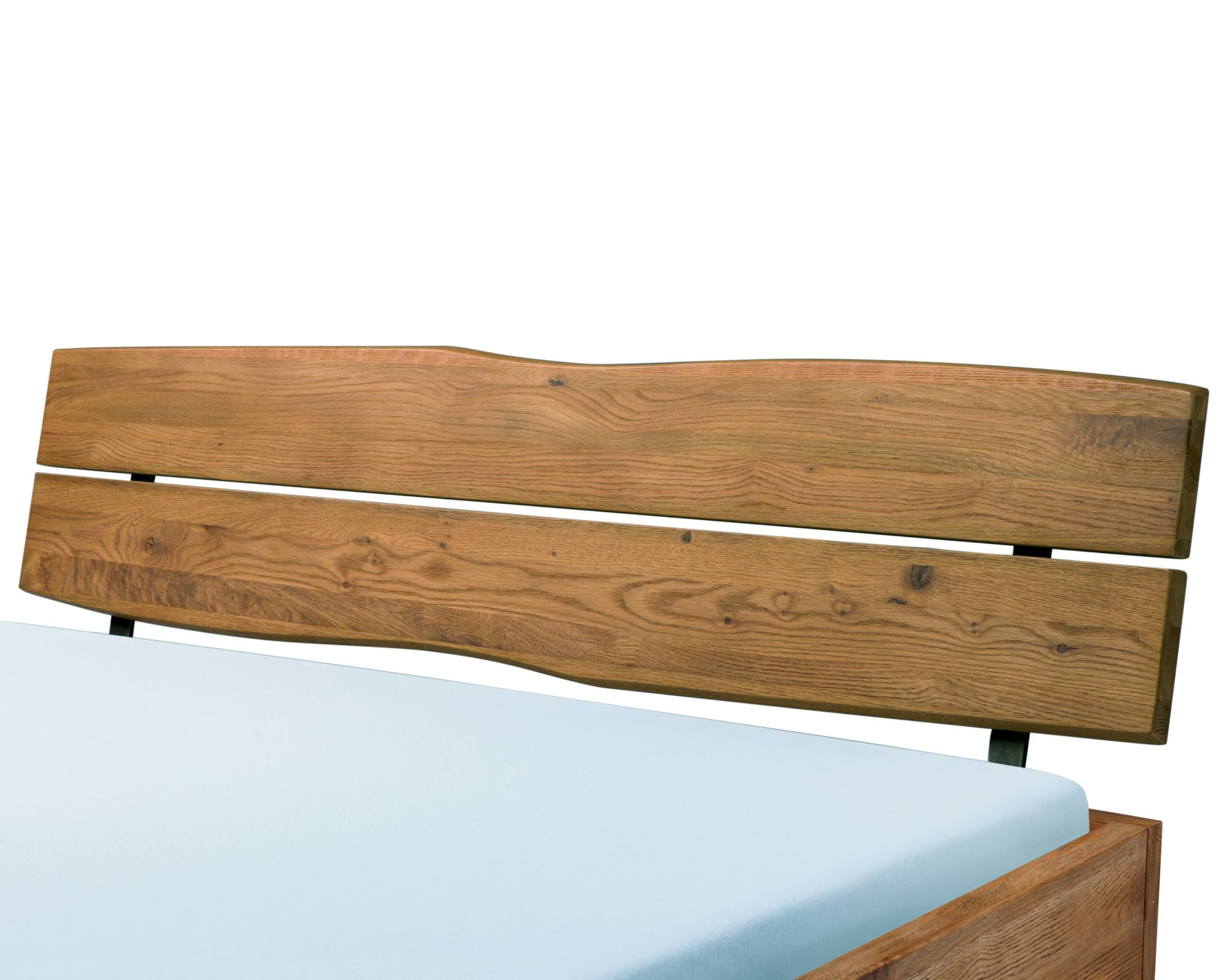 Hasena Oak-Line Wild Kopfteil Naturo Wildeiche natur, gebürstet, geölt / 140 cm