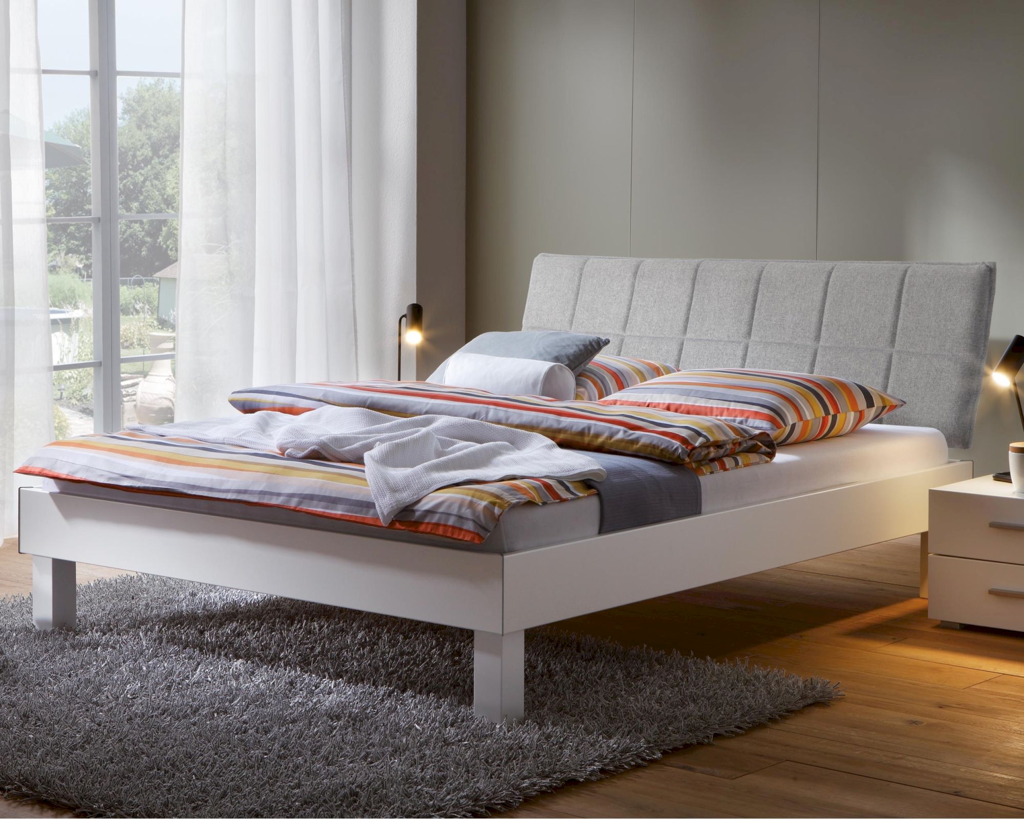 Hasena Movie-Line Bett Star Cantu/Malta 200x200 cm Buche HN