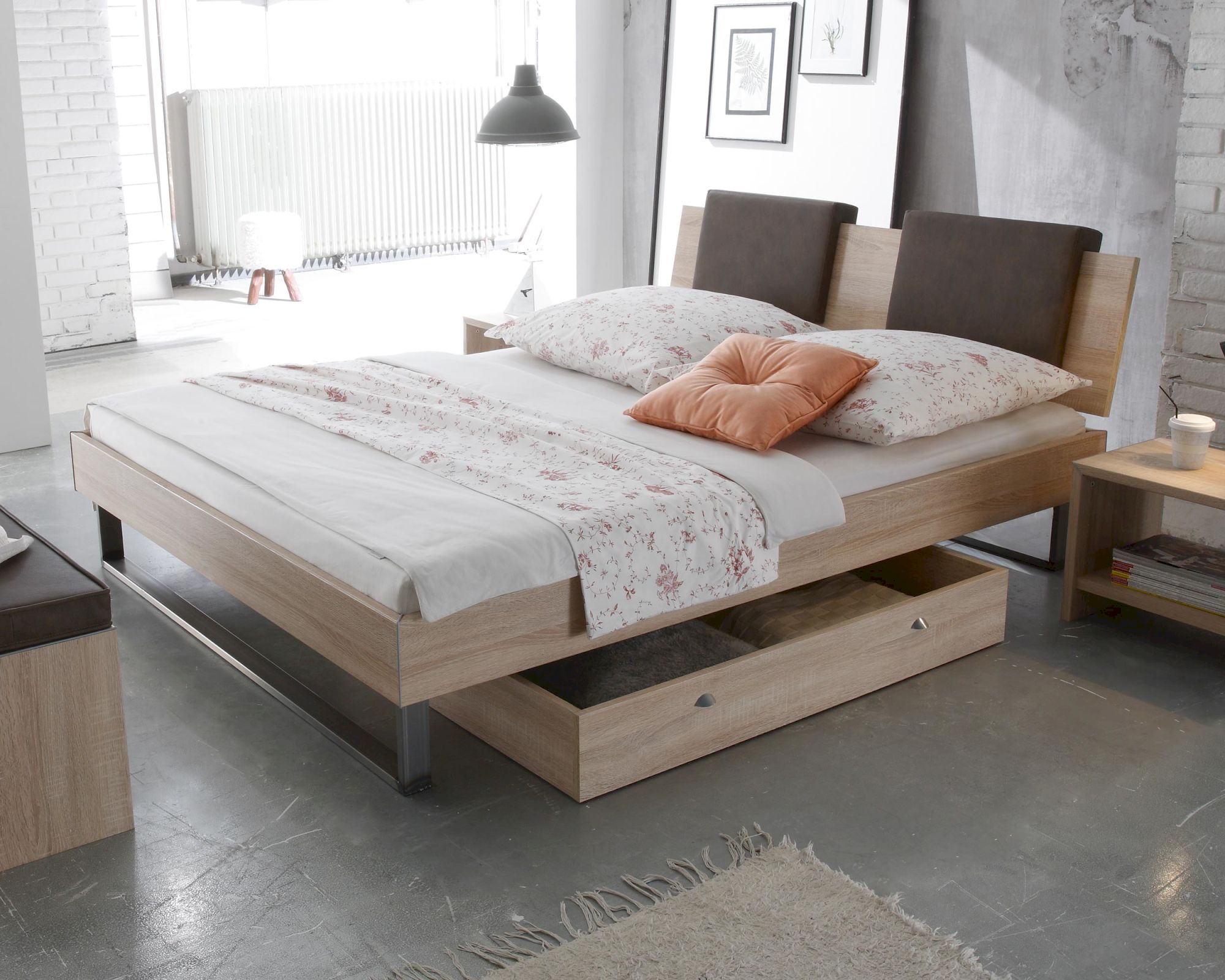 Hasena Movie-Line Bett Star Indus/Orva 160x200 cm Buche HN