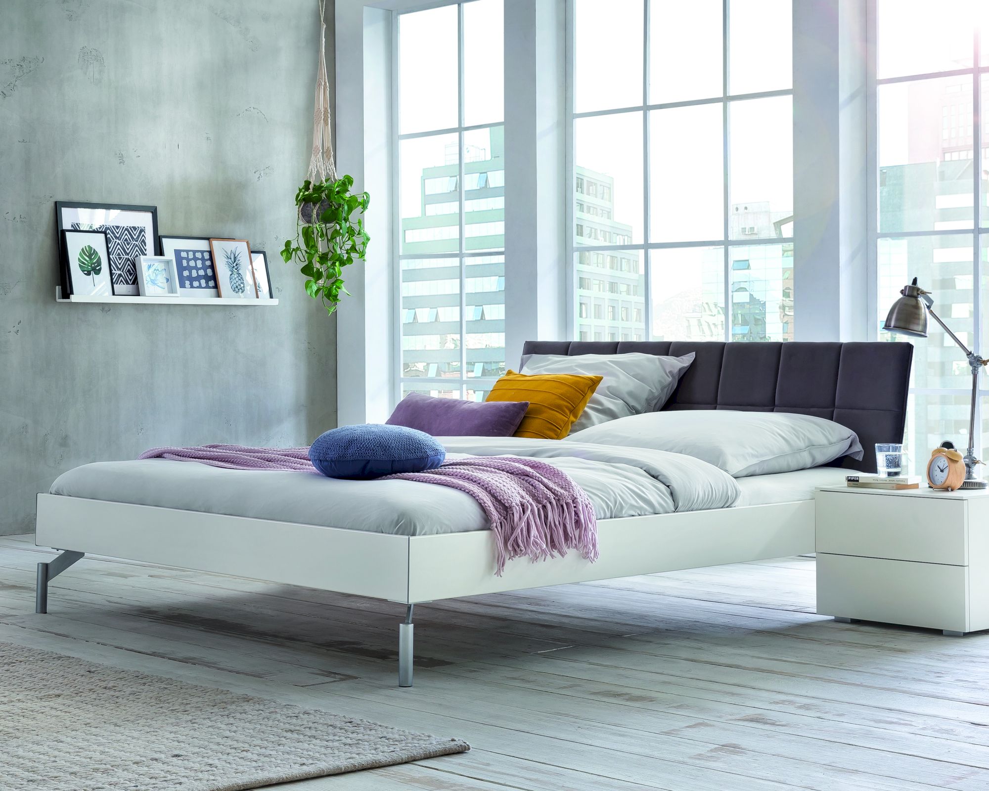Hasena Movie-Line Bett Star Tondo/Malta 180x200 cm / Buche HN