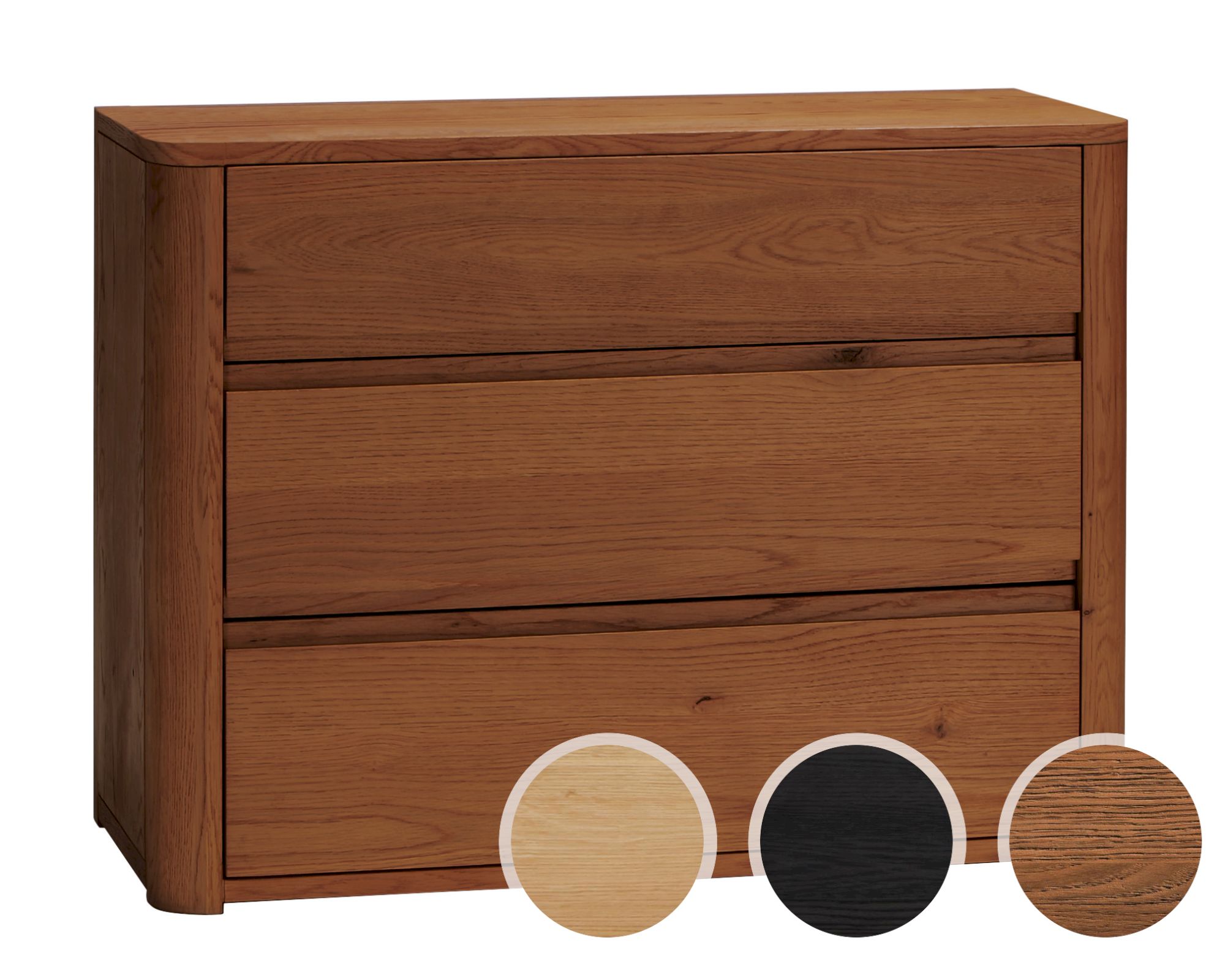 Hasena Oak-Line Kommode Aida Eiche cognac