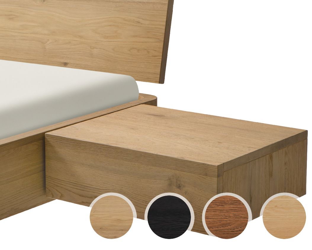 Hasena Oak-Line Nachttisch Caja Eiche graphit