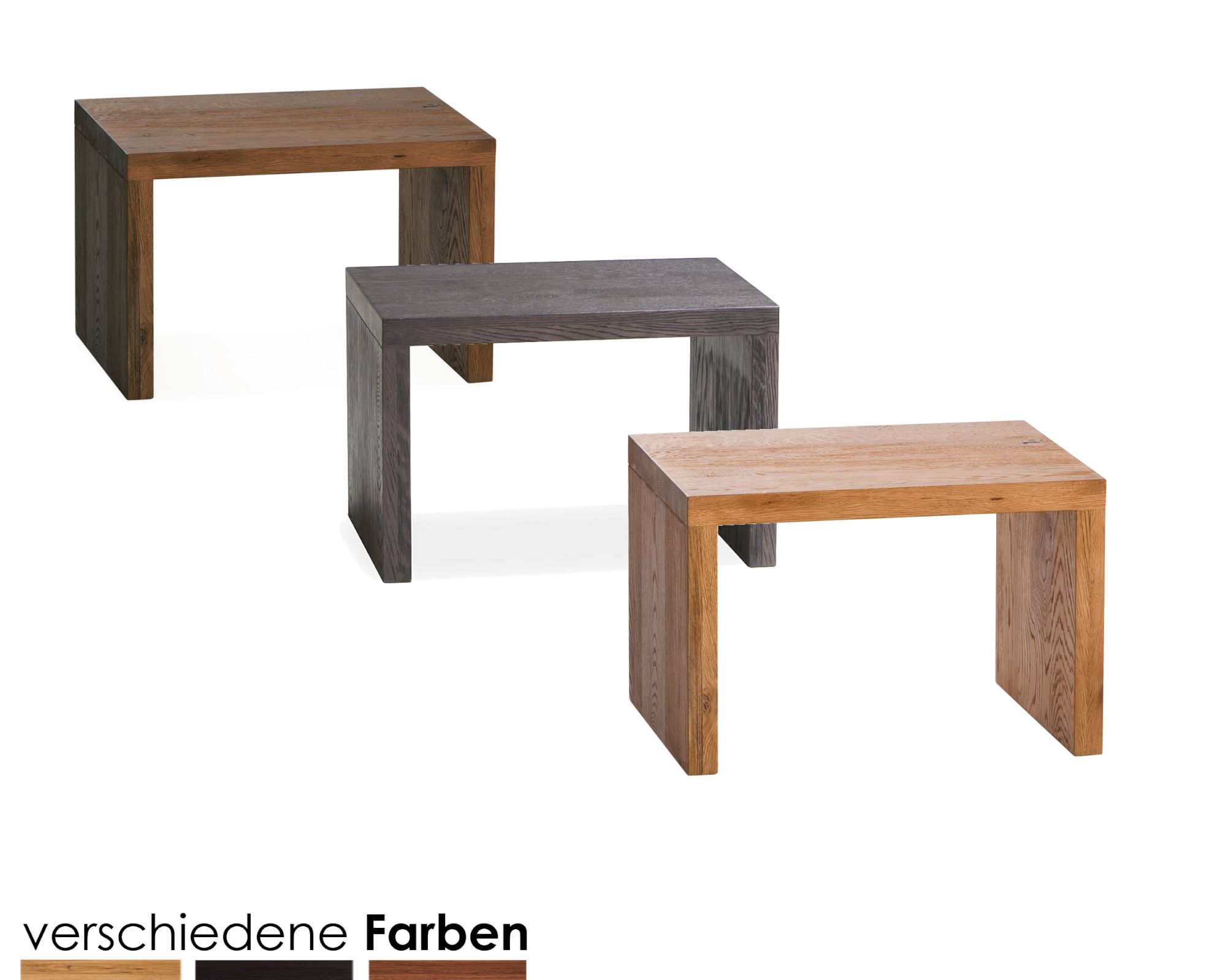 Hasena Oak-Line Nachttisch Osta Wildeiche coffee