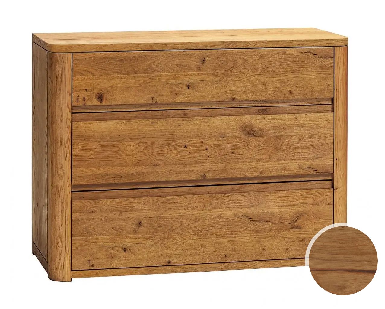Hasena Oak-Line Wild Kommode Aida Eiche cognac