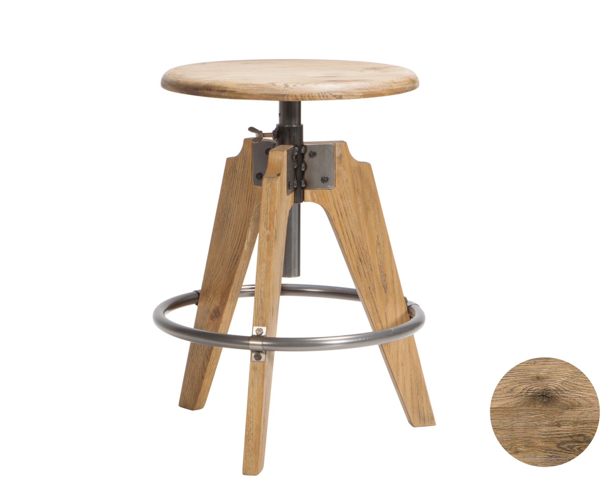 Hasena Oak-Vintage Nachttisch John Kernbuche natur