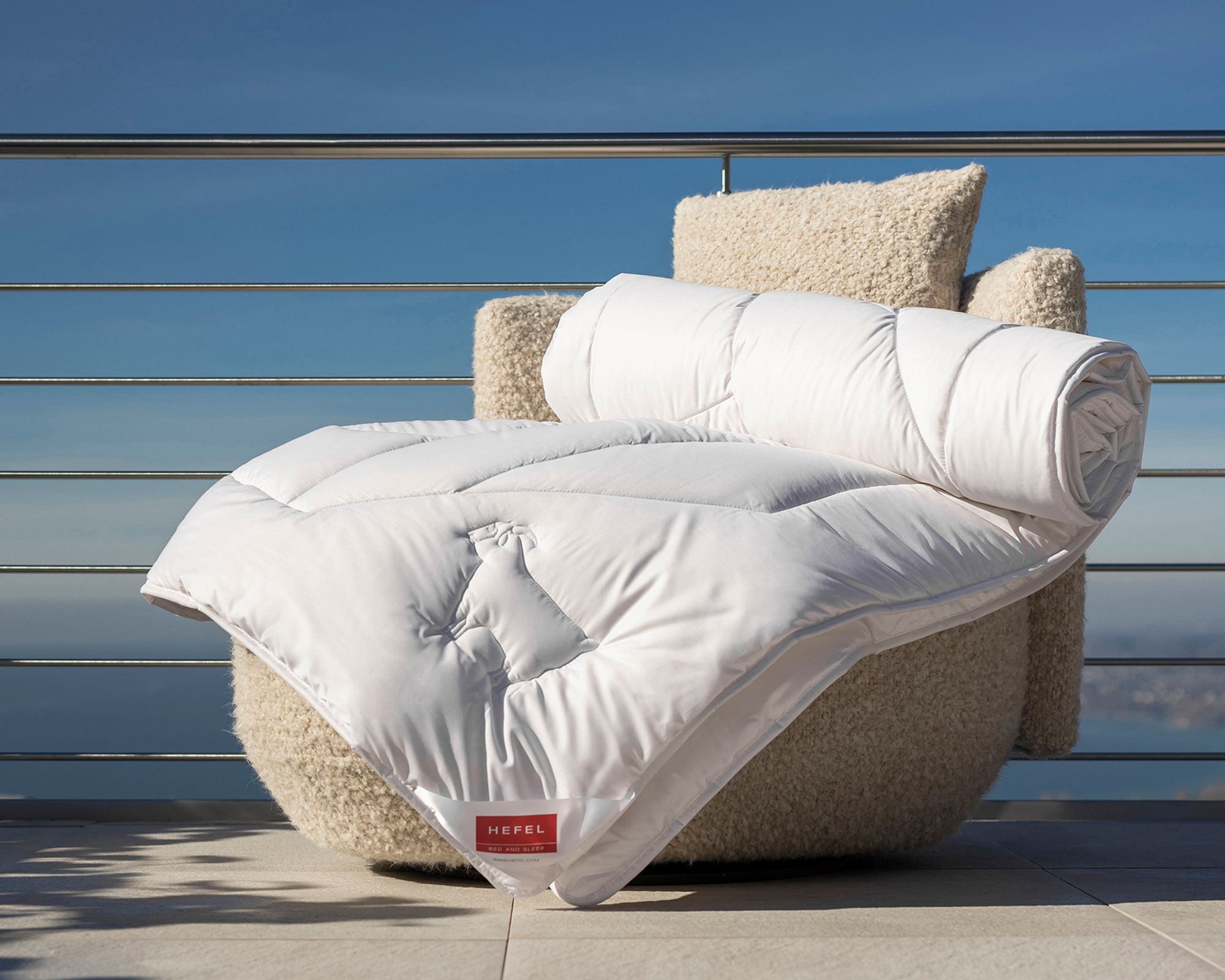 Hefel »Cashmere de Luxe« Bettdecke 200x200 cm / Sommerdecke / 600g