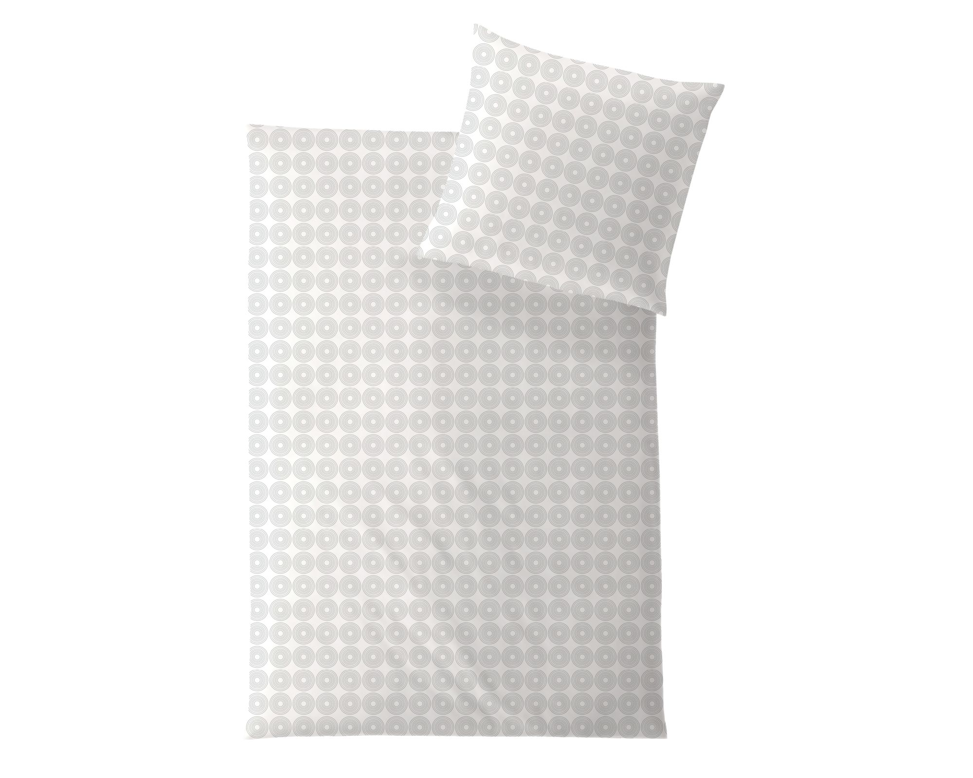 Hefel Luxus »Vienna« Tencel Bettwäsche silber 1120/451 Bettwäsche / 200x200 cm / 2x 80x80 cm