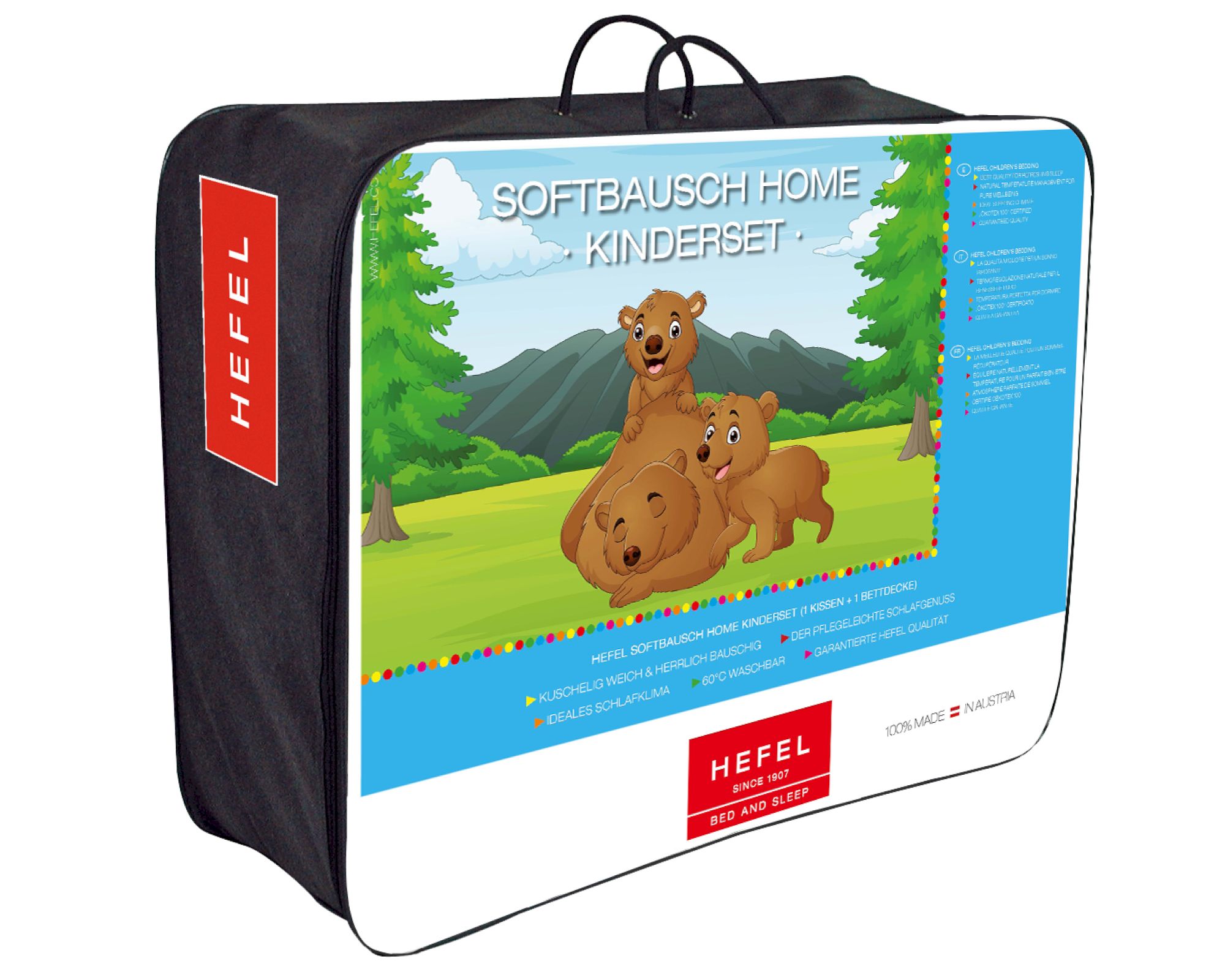 Hefel »Softbausch Home« Kinderset 100x135/40x60 cm