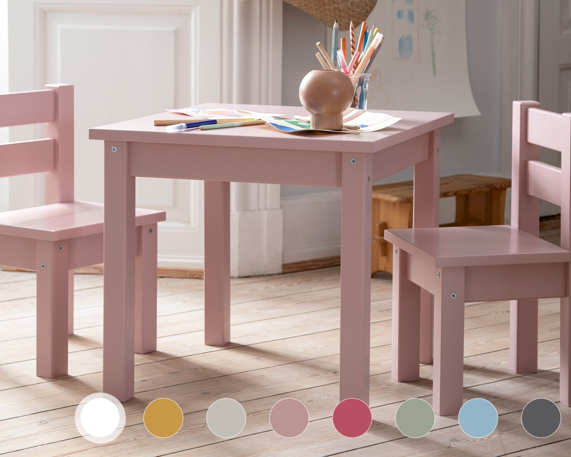 Hoppekids »MADS« Kindertisch grau