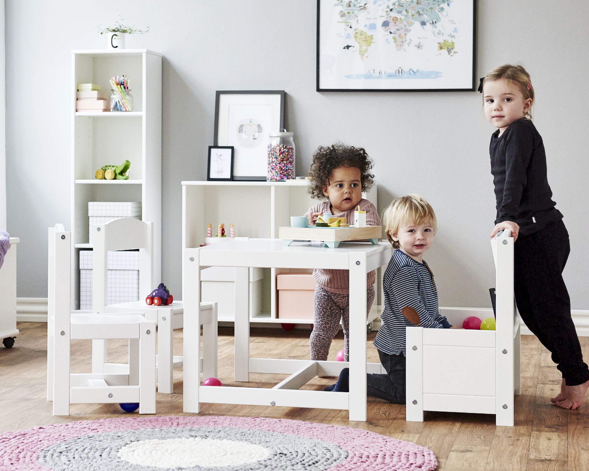 Hoppekids »Mathilde« Sitzgruppe weiss