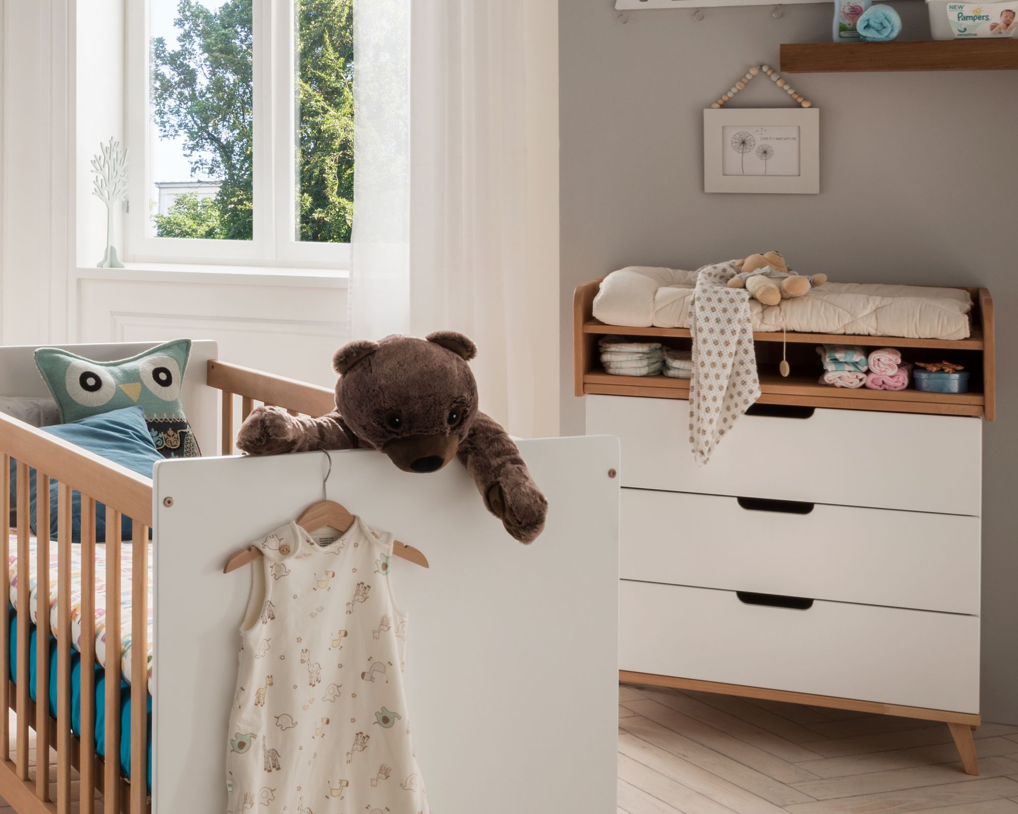 INFANSKIDS »Infanscolor« Kinderzimmer Kommode III weiß