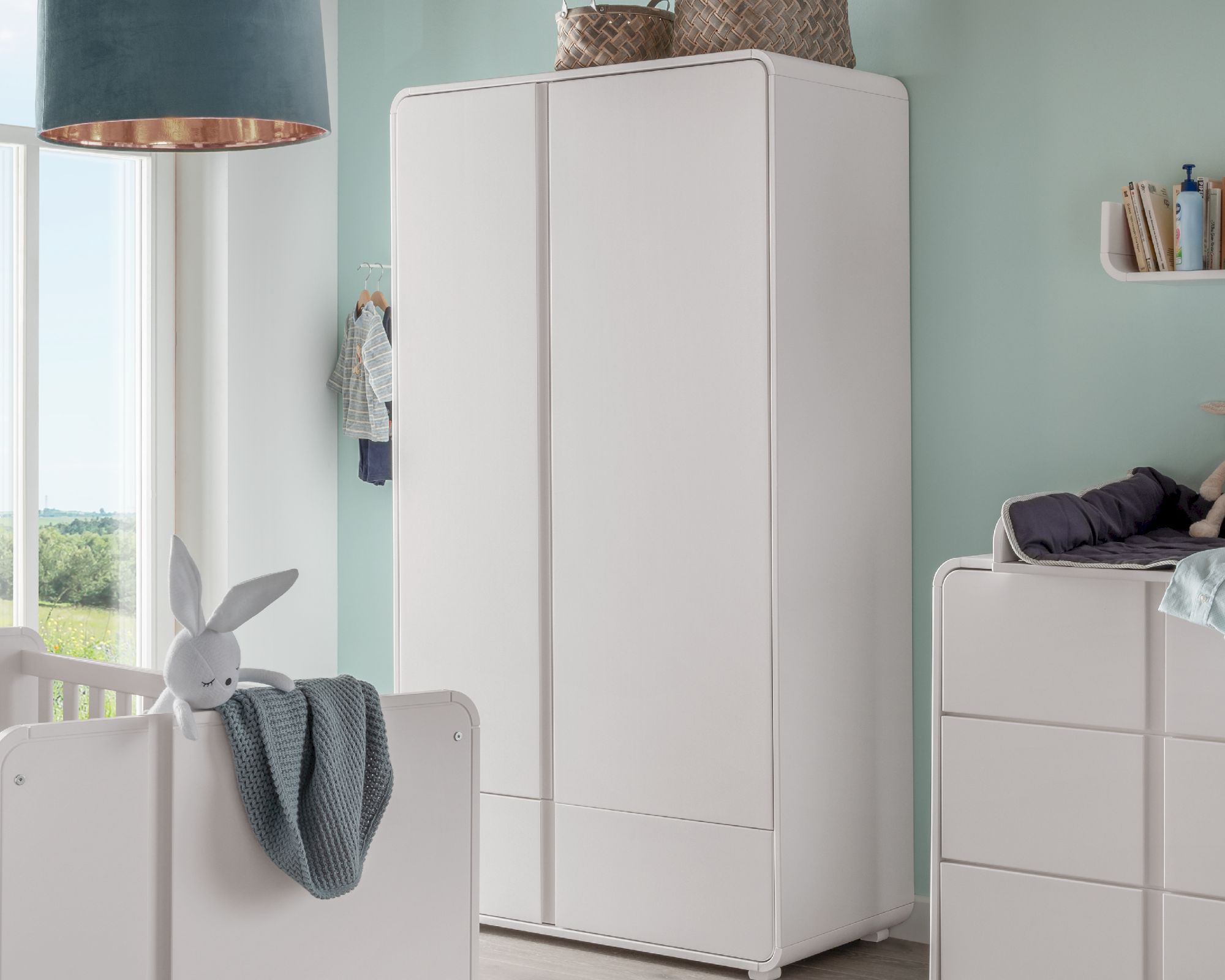 INFANSKIDS »Maxi« Kleiderschrank 192,5x105x55 cm