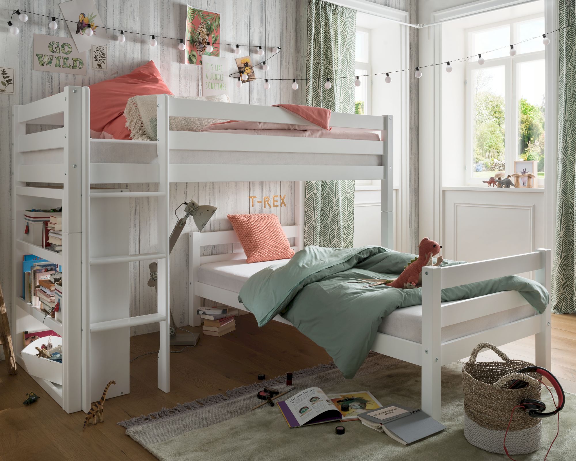 INFANSKIDS »Pinocchio« Kombibett Buche natur / ohne Rost