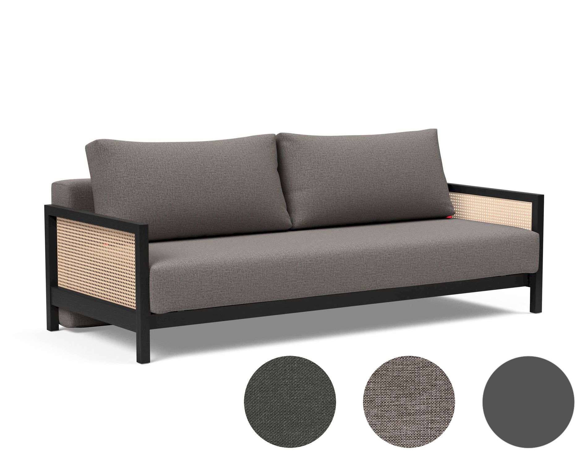 Innovation »Narvi« Klappsofa Bezug 577 Kenya Dark Grey