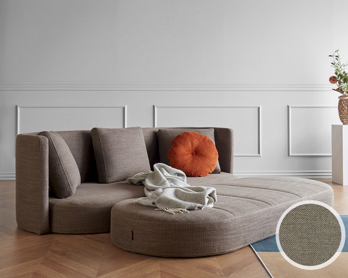 Innovation »Villum« Daybed Bezug 578 Kenya Taupe