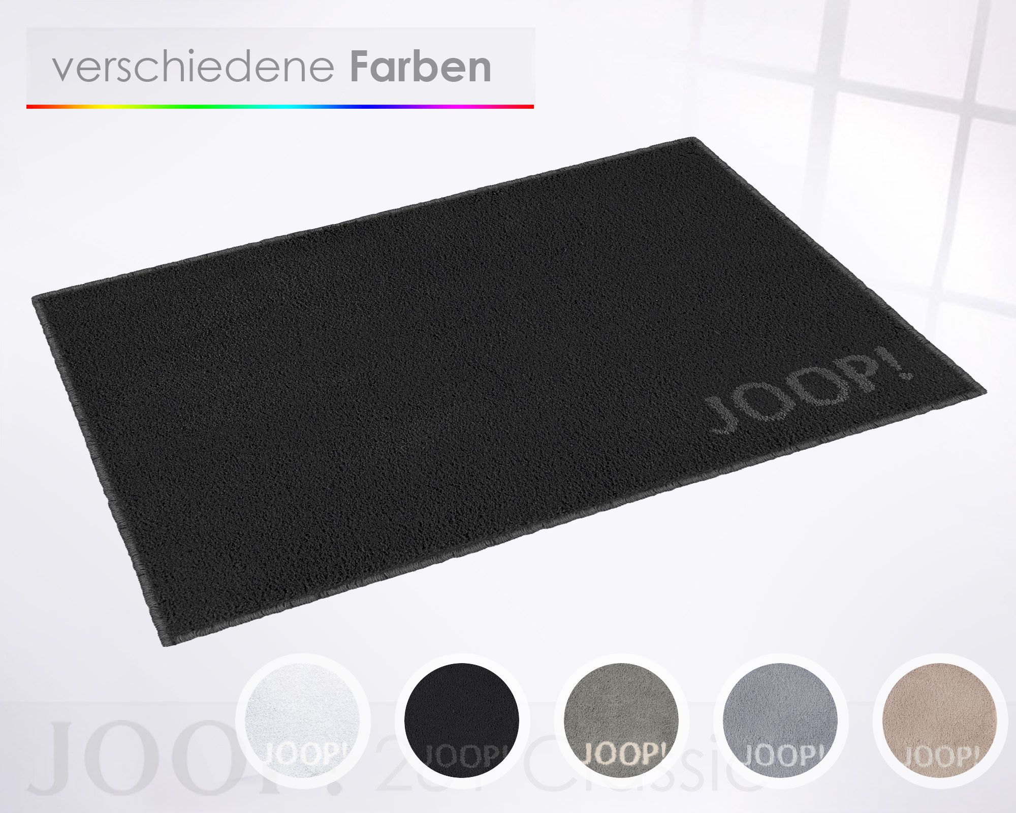 JOOP! »281 Classic« Badteppich 70x120 cm Fb. 085 Kiesel
