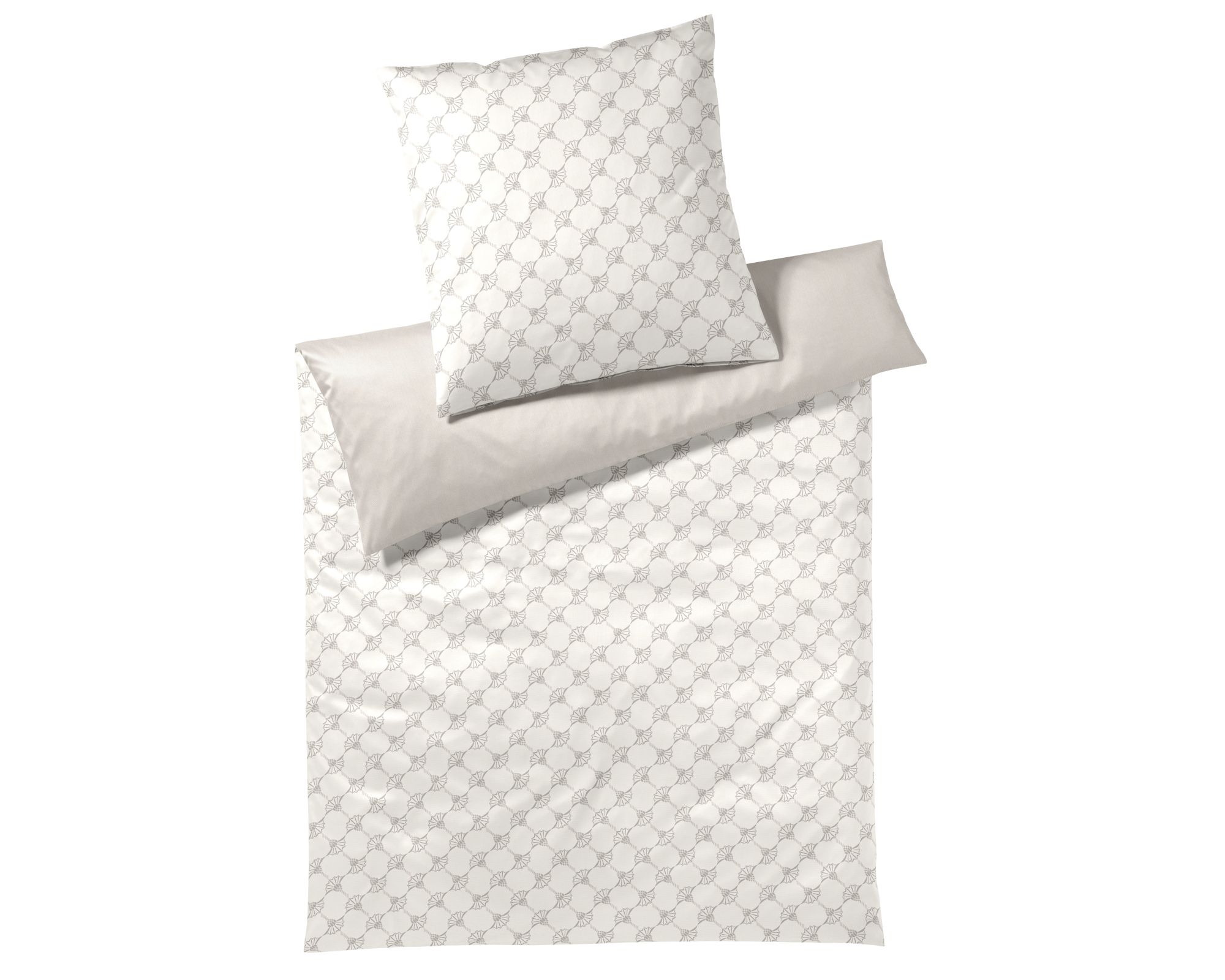 JOOP! »Cornflower Double« Light Cream 4083-77 Bettwäsche / 200x220 cm / 2x 80x80 cm