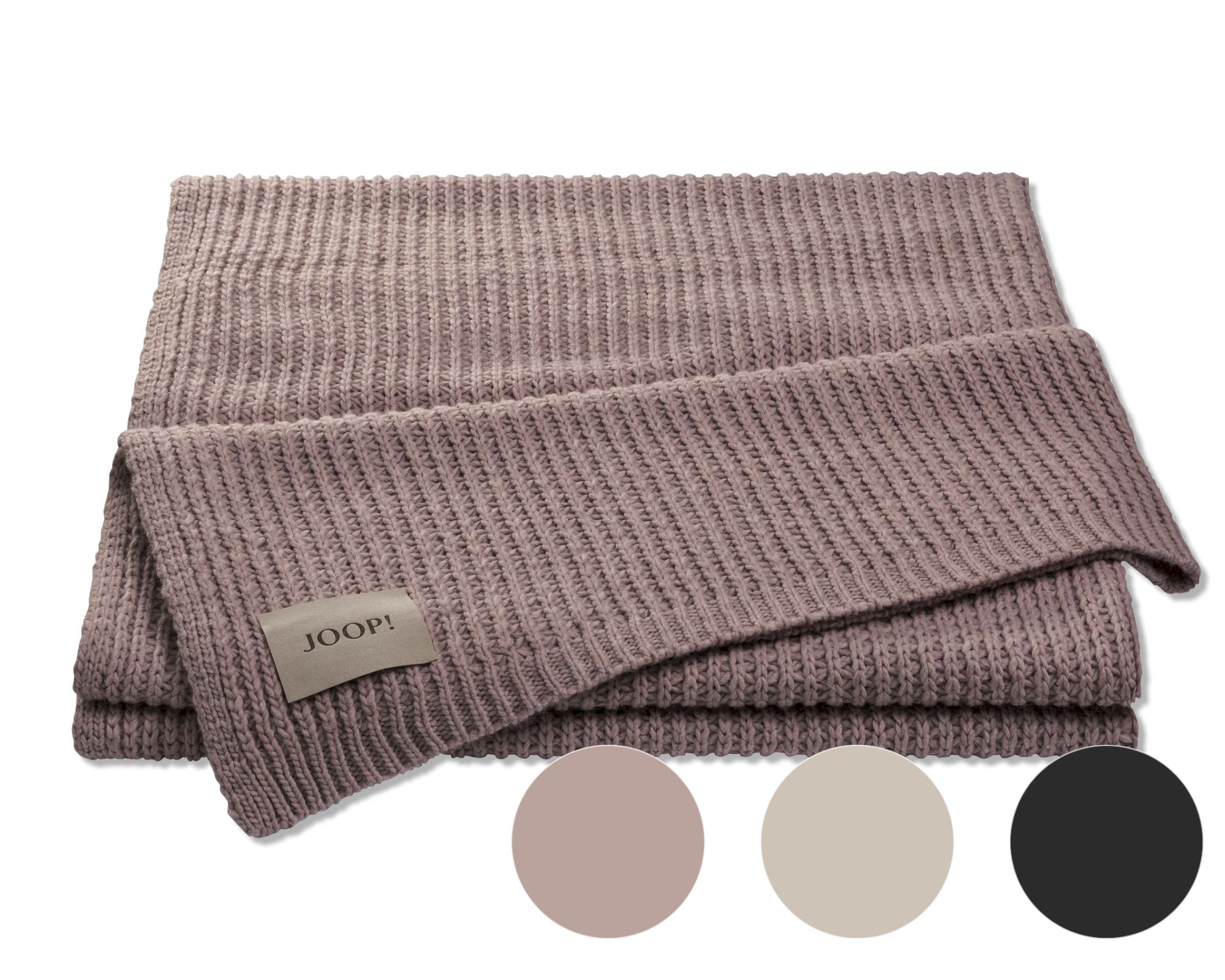 JOOP! »Double-Knit« Plaid Anthrazit