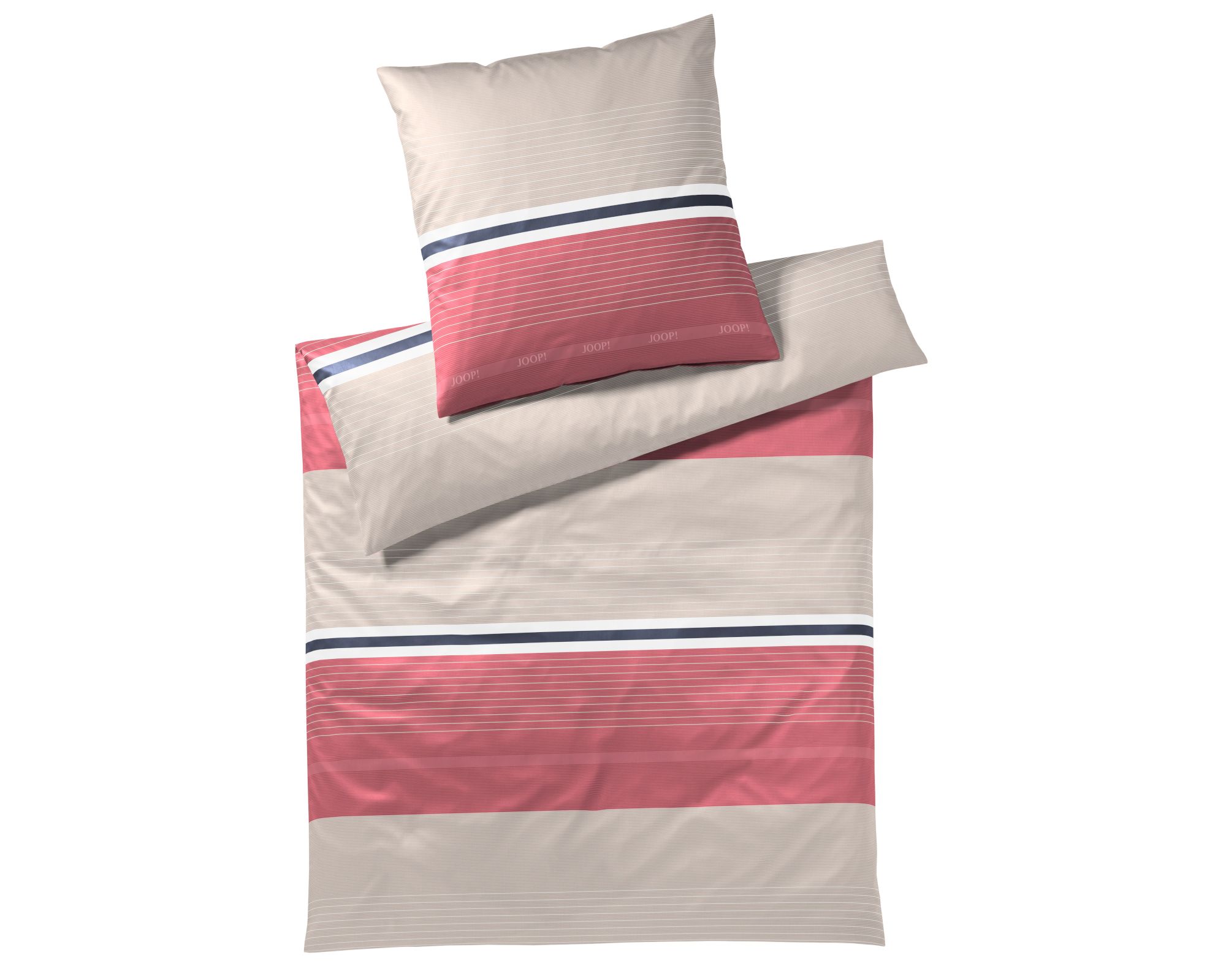 JOOP! »Fit« coral 4091-01 Bettbezug (Bettwäsche) / 200x200 cm