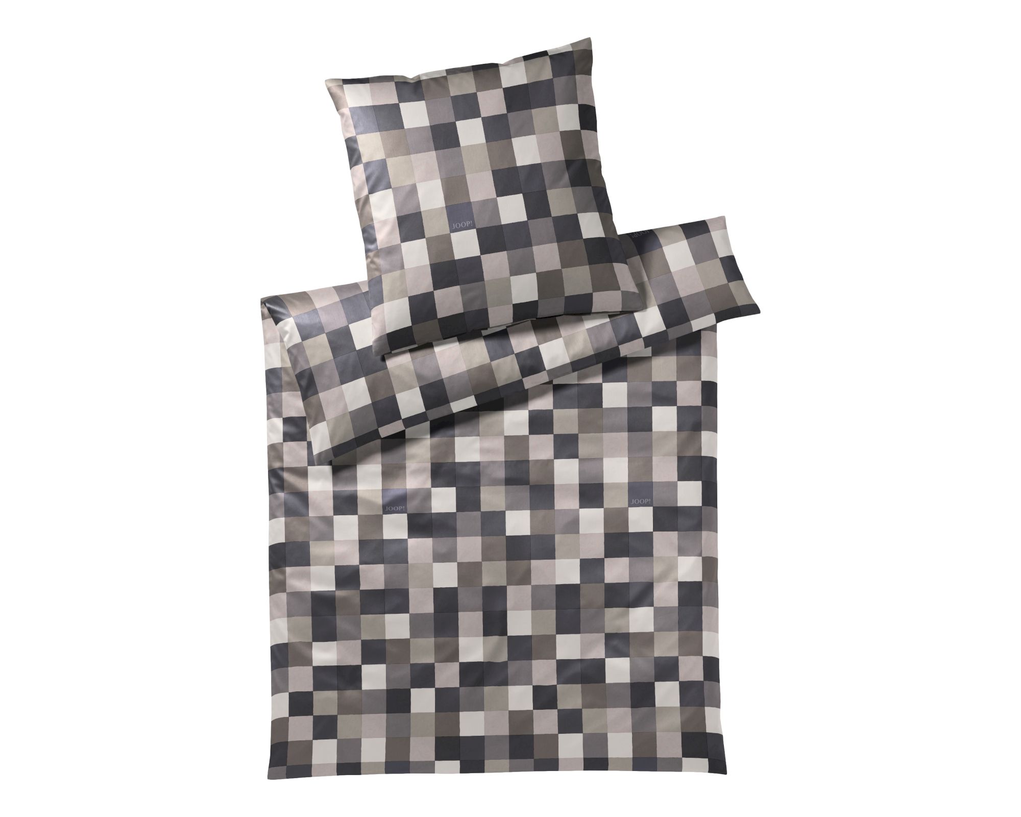 JOOP! »Mosaic« Graphite 4092-09 Bettbezug (Bettwäsche) / 200x200 cm