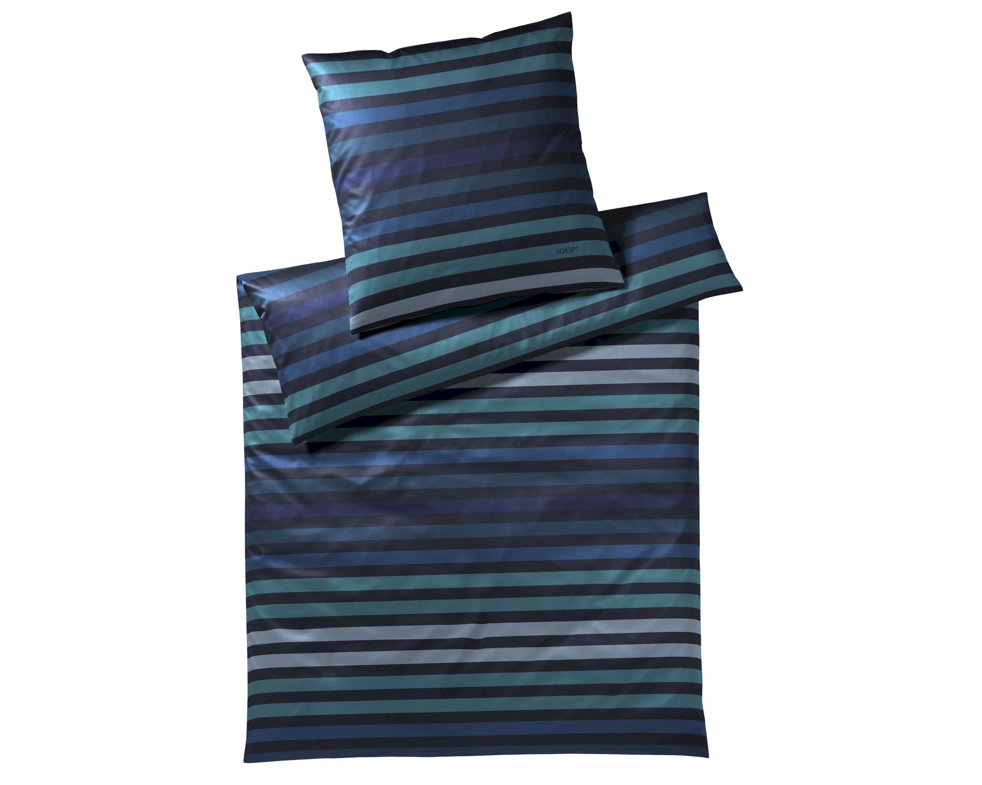 JOOP! »Tone« Ocean 4103-02 Bettwäsche / 200x220 cm / 2x 80x80 cm