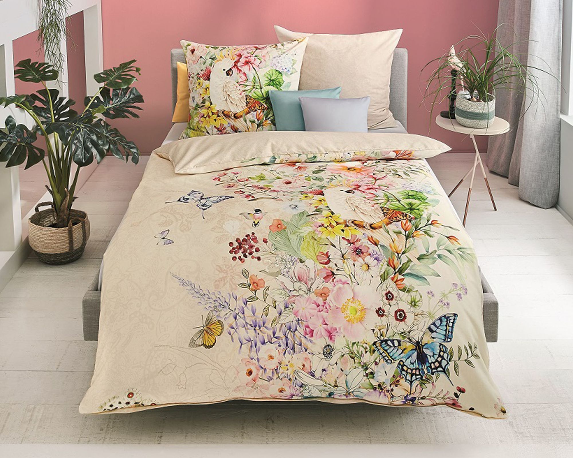 Kaeppel Designer Bettwäsche »Daydreaming« 262/666 champagner 155x220 cm / 80x80 cm