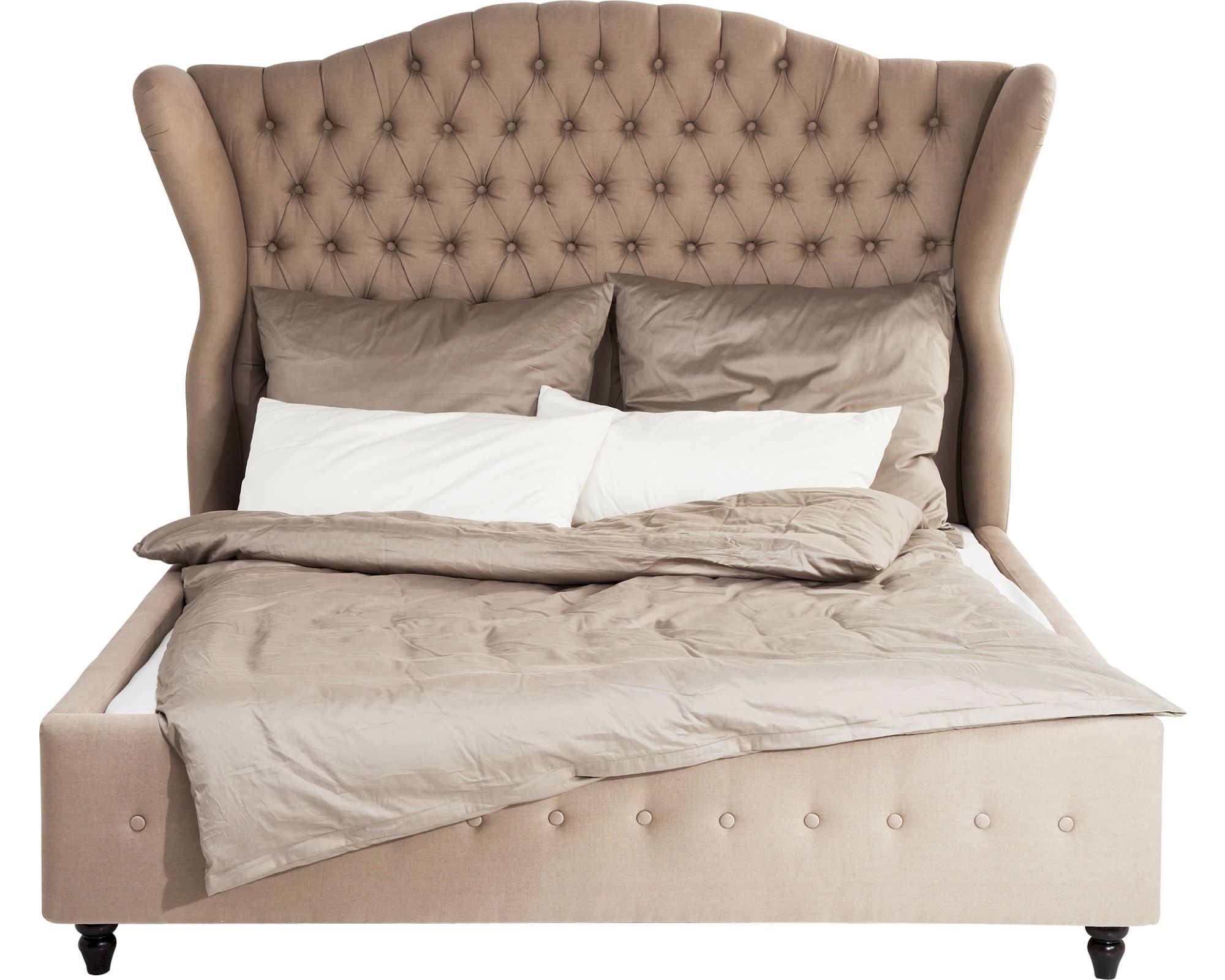Kare Design »City Spirit« Bett Linen Natural 160x200 cm