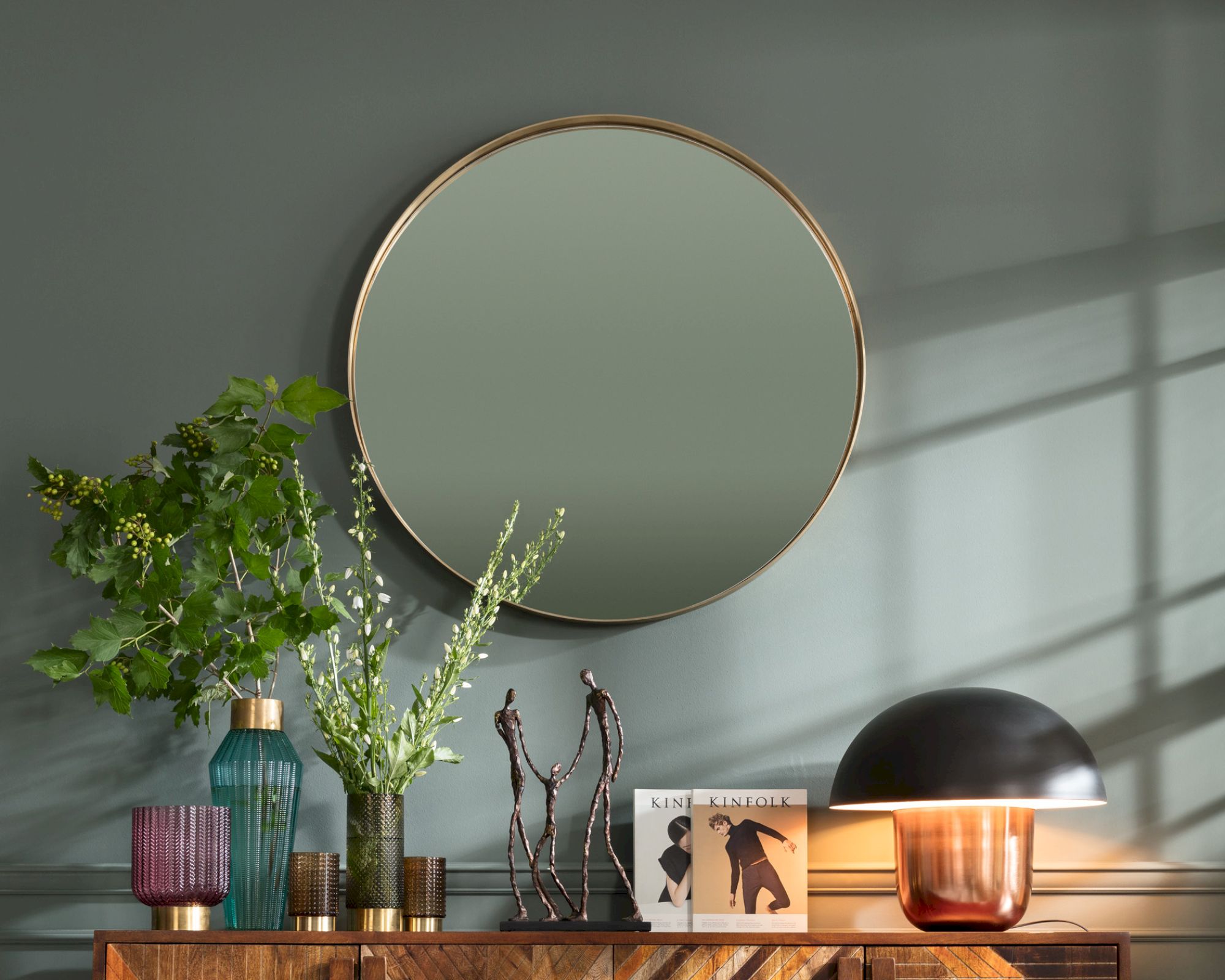 Kare Design »Curve« Spiegel rund Ø 100 cm