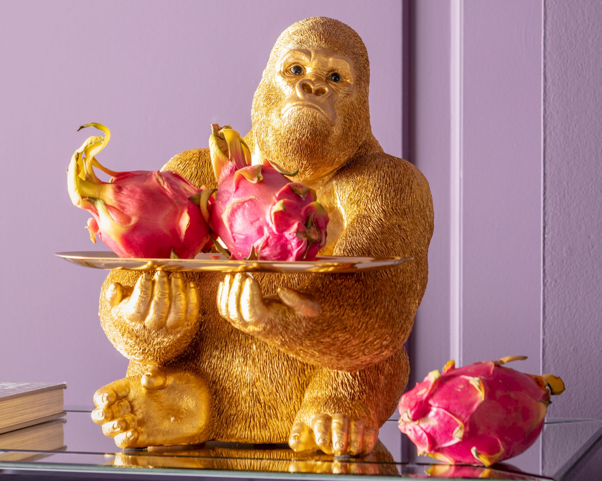 Kare Design »Gorilla Butler« Deko Figur 37x28.5x32 cm