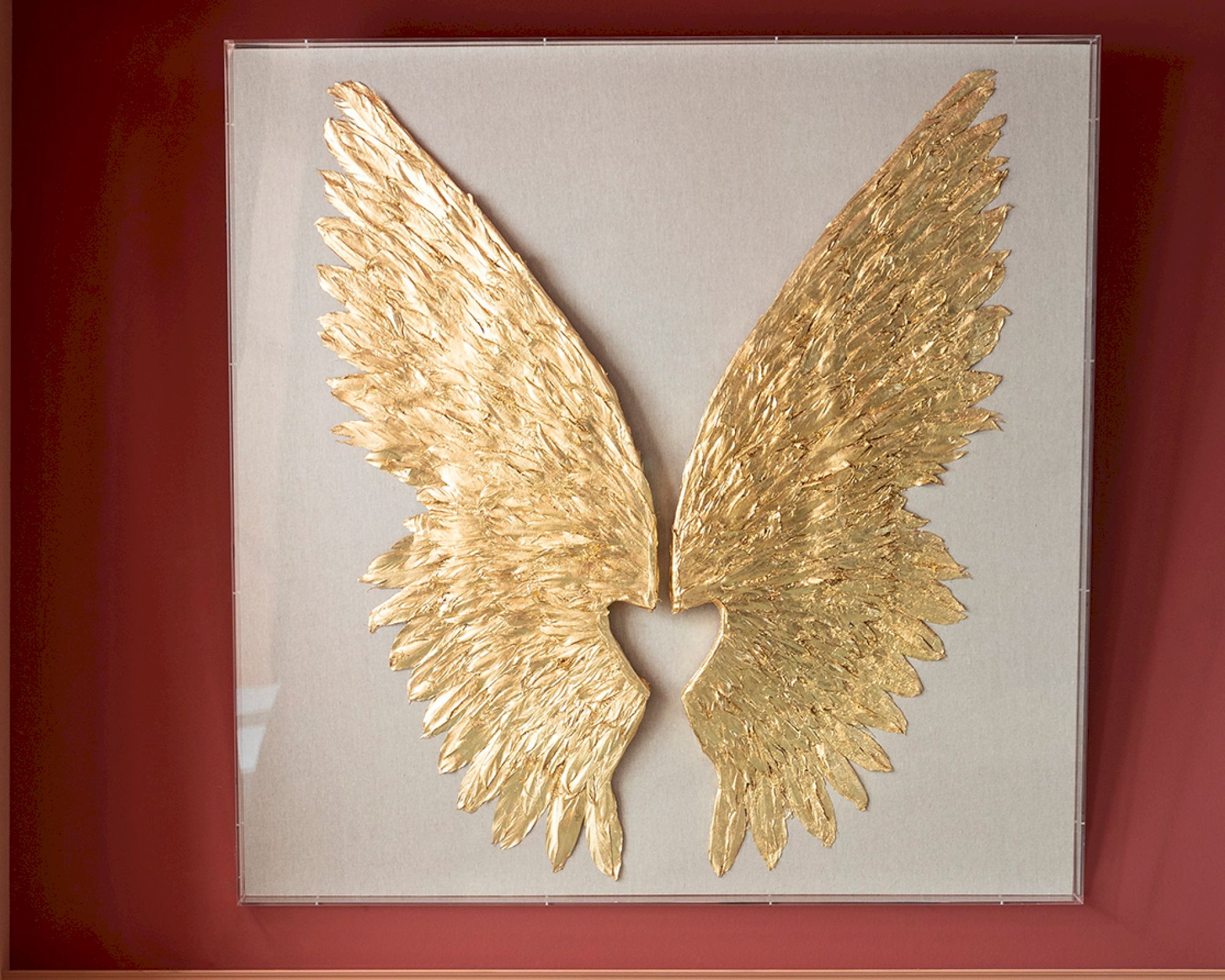 Kare Design »Wings« Wandschmuck 120x120x8cm