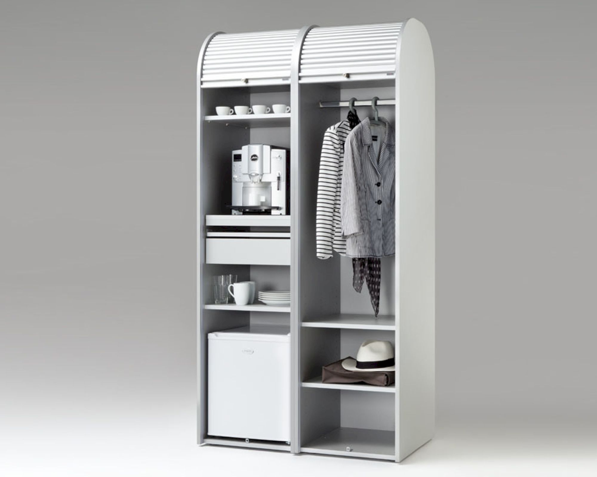 Klenk Dancer Kleiderschrank schmal 50 cm schwarz