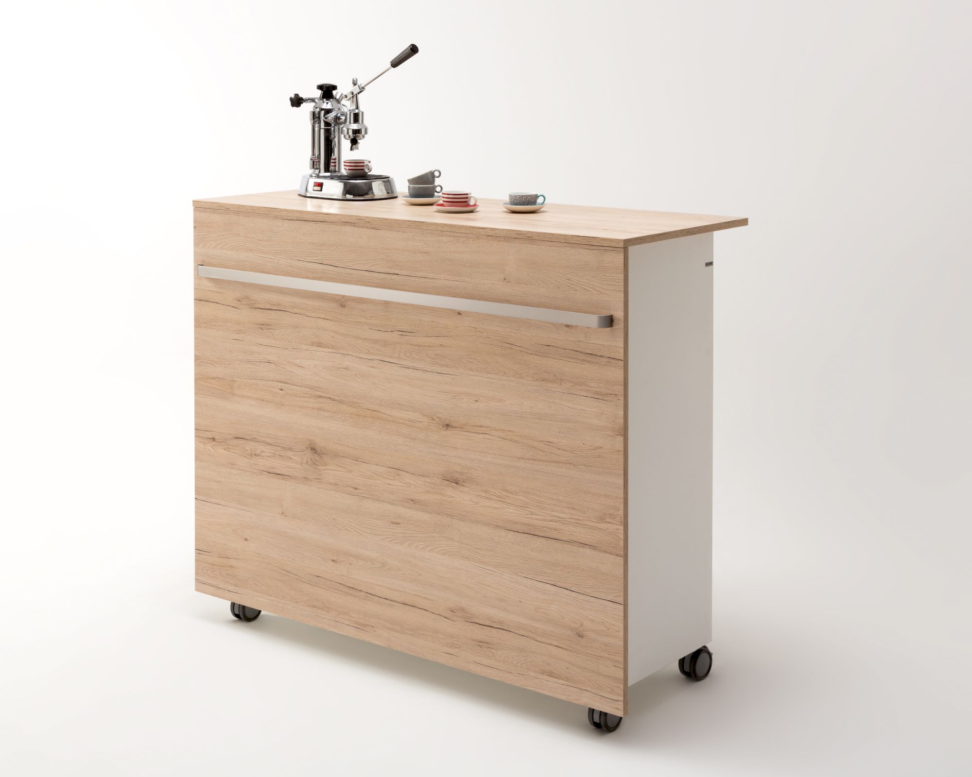 Klenk Kaffee-Theke Espresso Woodside Eiche breit