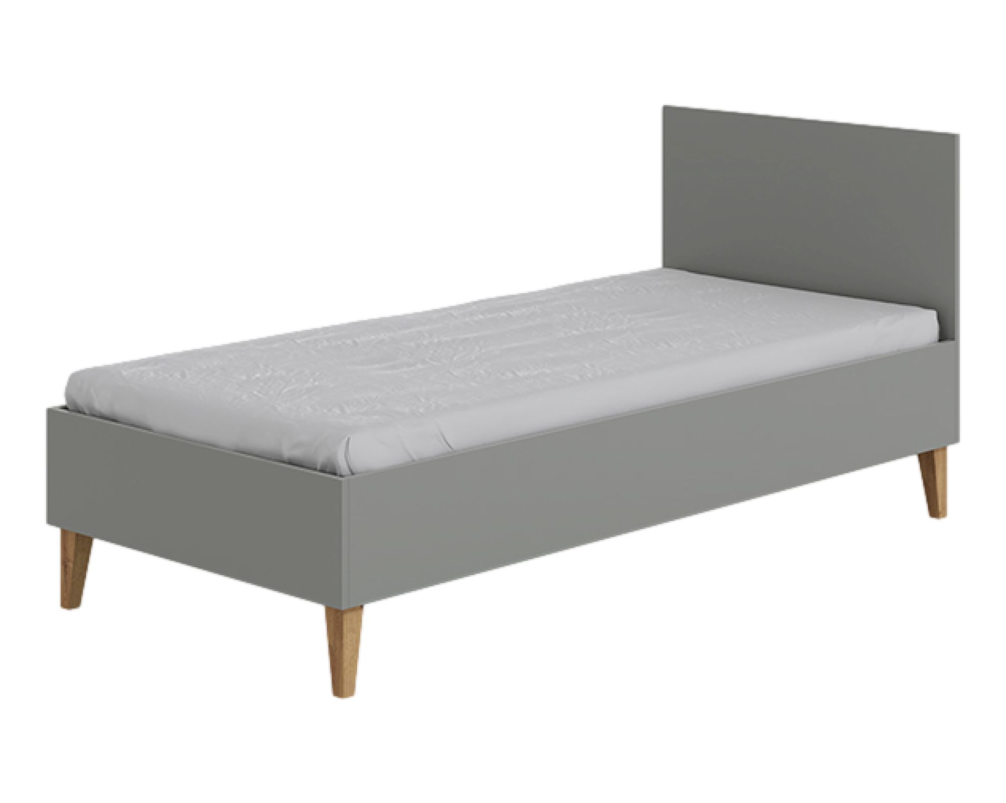 KocotKids »Kubi« Jugendbett in grau 80x180 cm