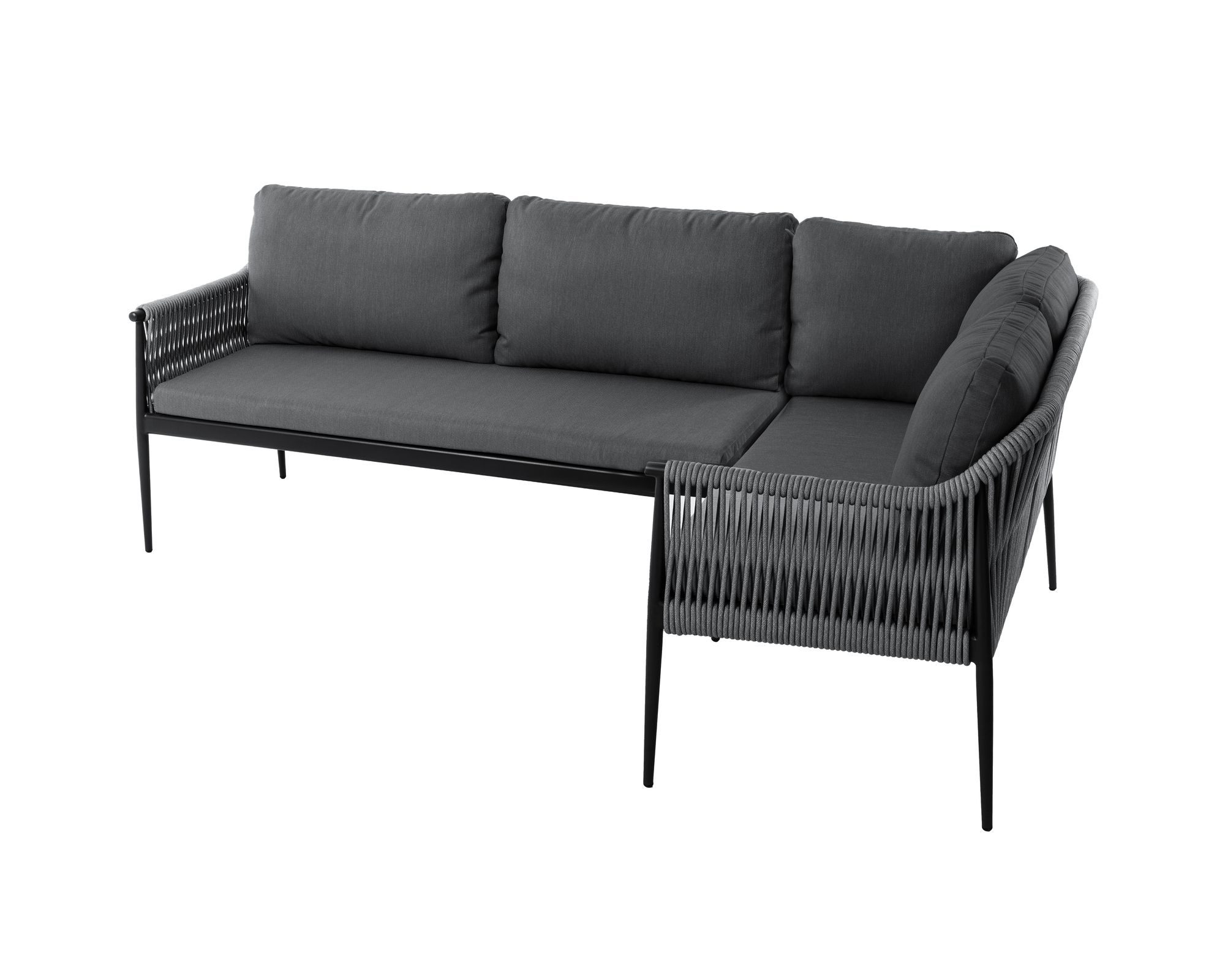 La Casa »Bari« Outdoor Ecklounge anthrazit
