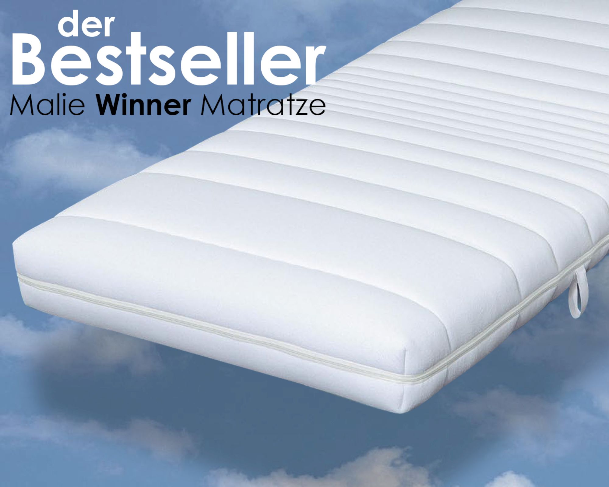 Malie »Winner« 7-Zonen Kaltschaum-Matratzen 80x190 cm H4