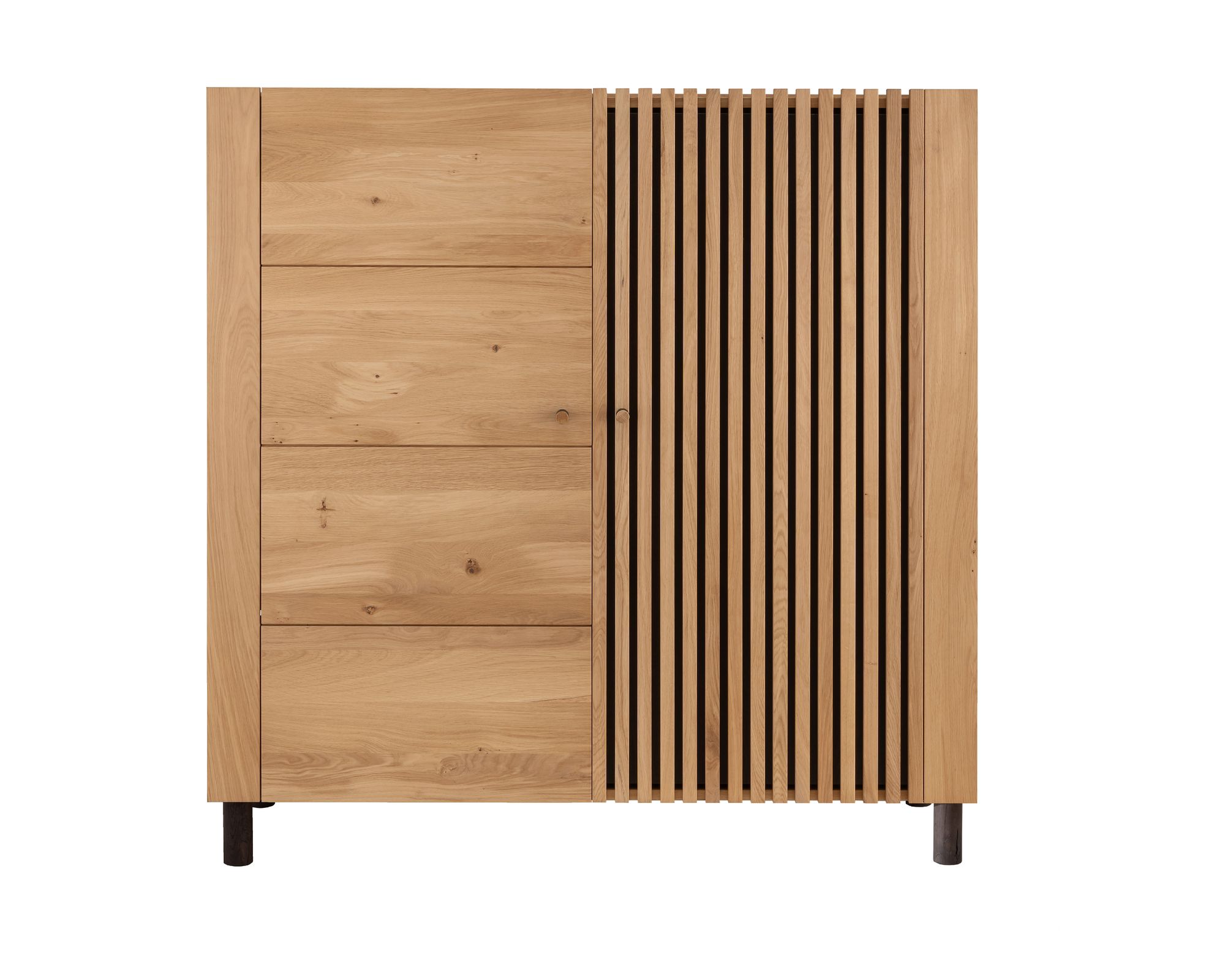 Massivholz »Ascona« Highboard I – erhältlich in 1 Größen