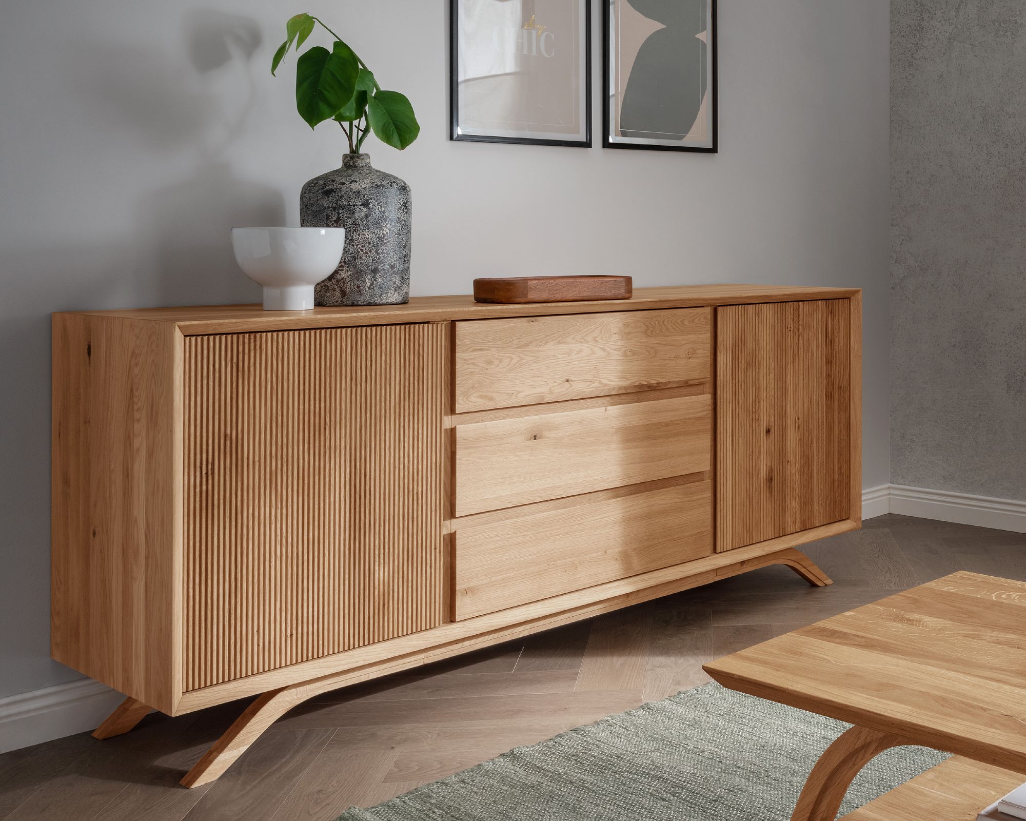 Massivholz »Las Vegas« Sideboard stehend – erhältlich in 1 Größen