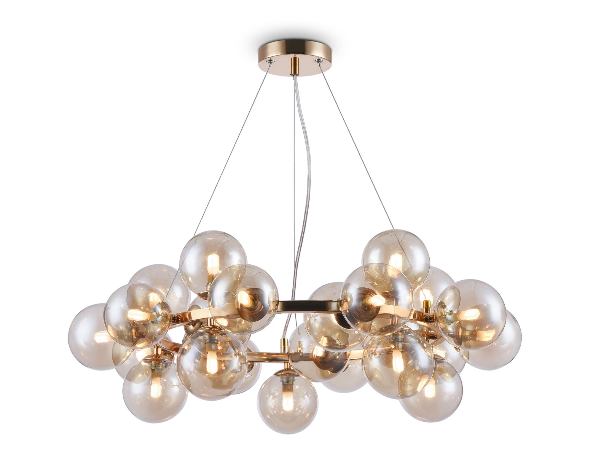 Maytoni »Dallas« Pendelleuchte gold 135,4xØ69 cm