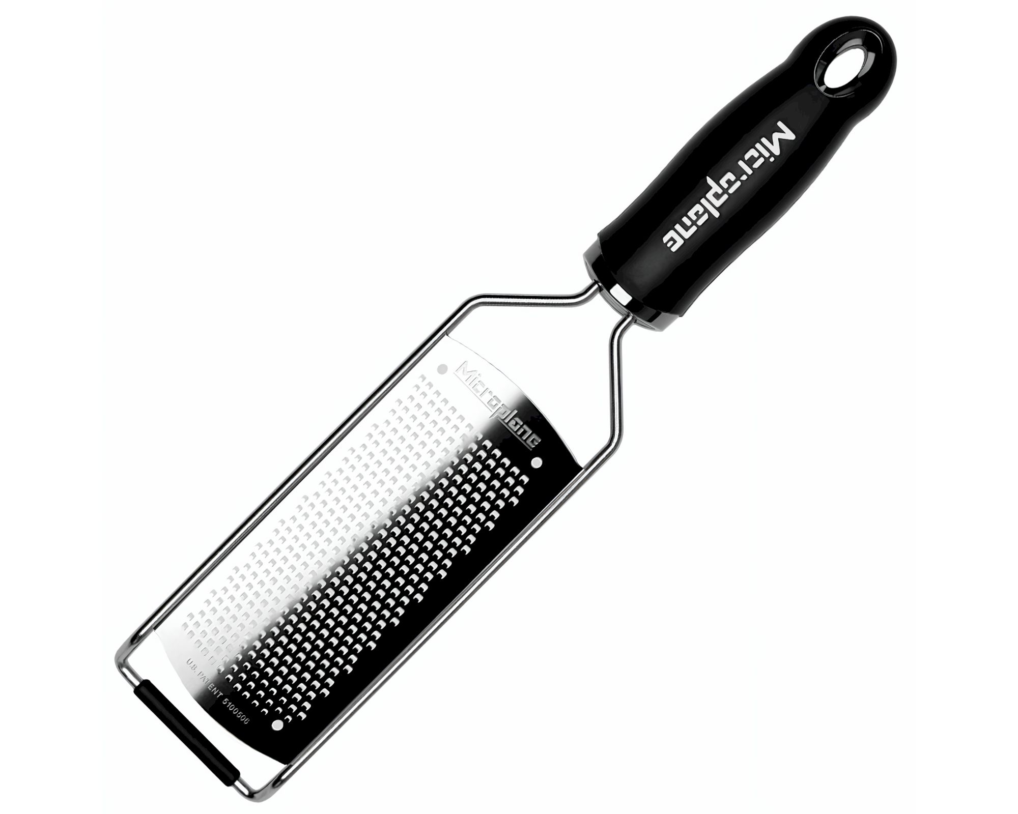 Microplane »Gourmet Serie« feine Klinge Küchenreibe kratzfester Kuststofffuß