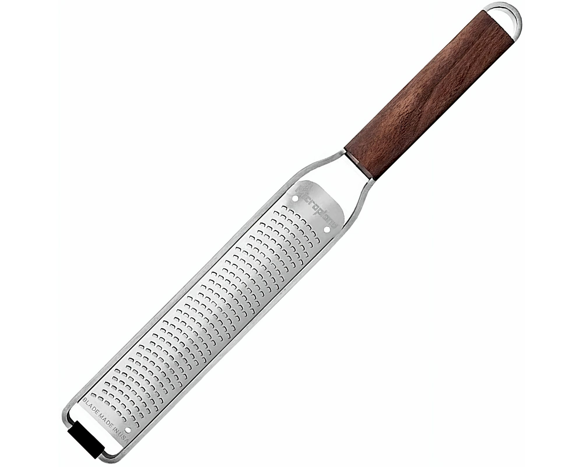 Microplane »Master Serie« Zester Klinge Küchenreibe mit rutschfestem Gummifuß