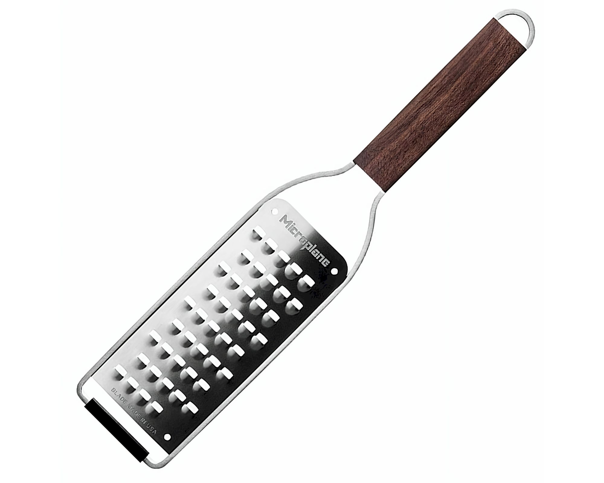 Microplane »Master Serie« sehr grobe Klinge Küchenreibe mit rutschfesten Gummifuß