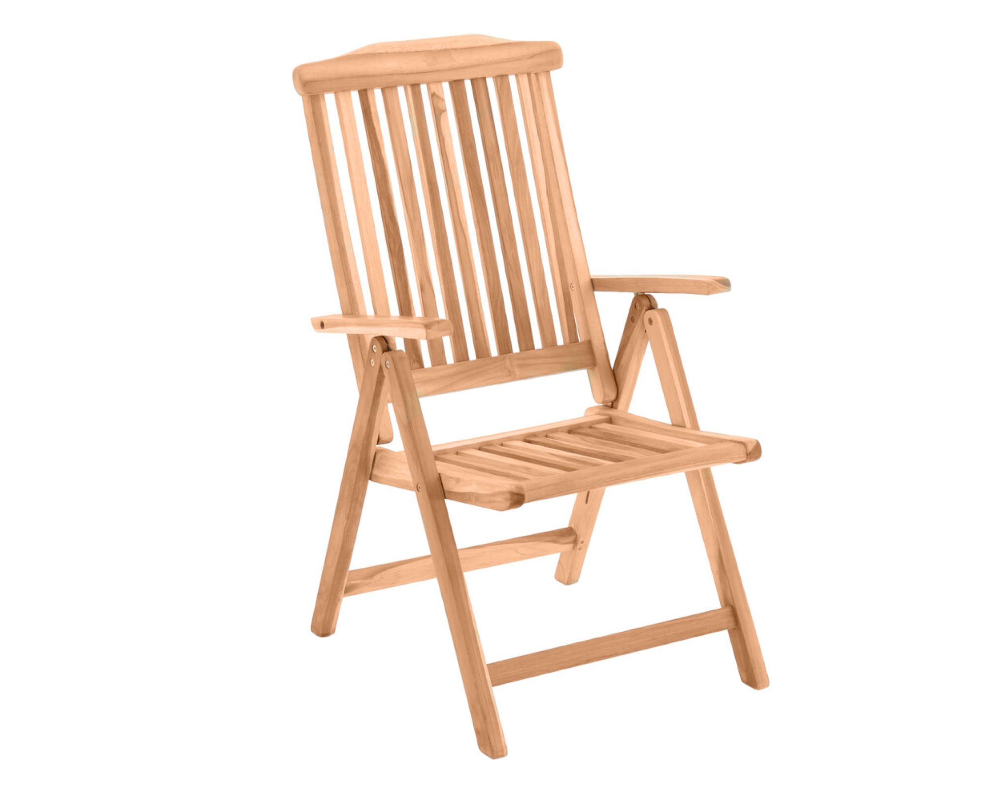 Möbilia »Teak« Gartensessel Teakholz / mit Armlehnen