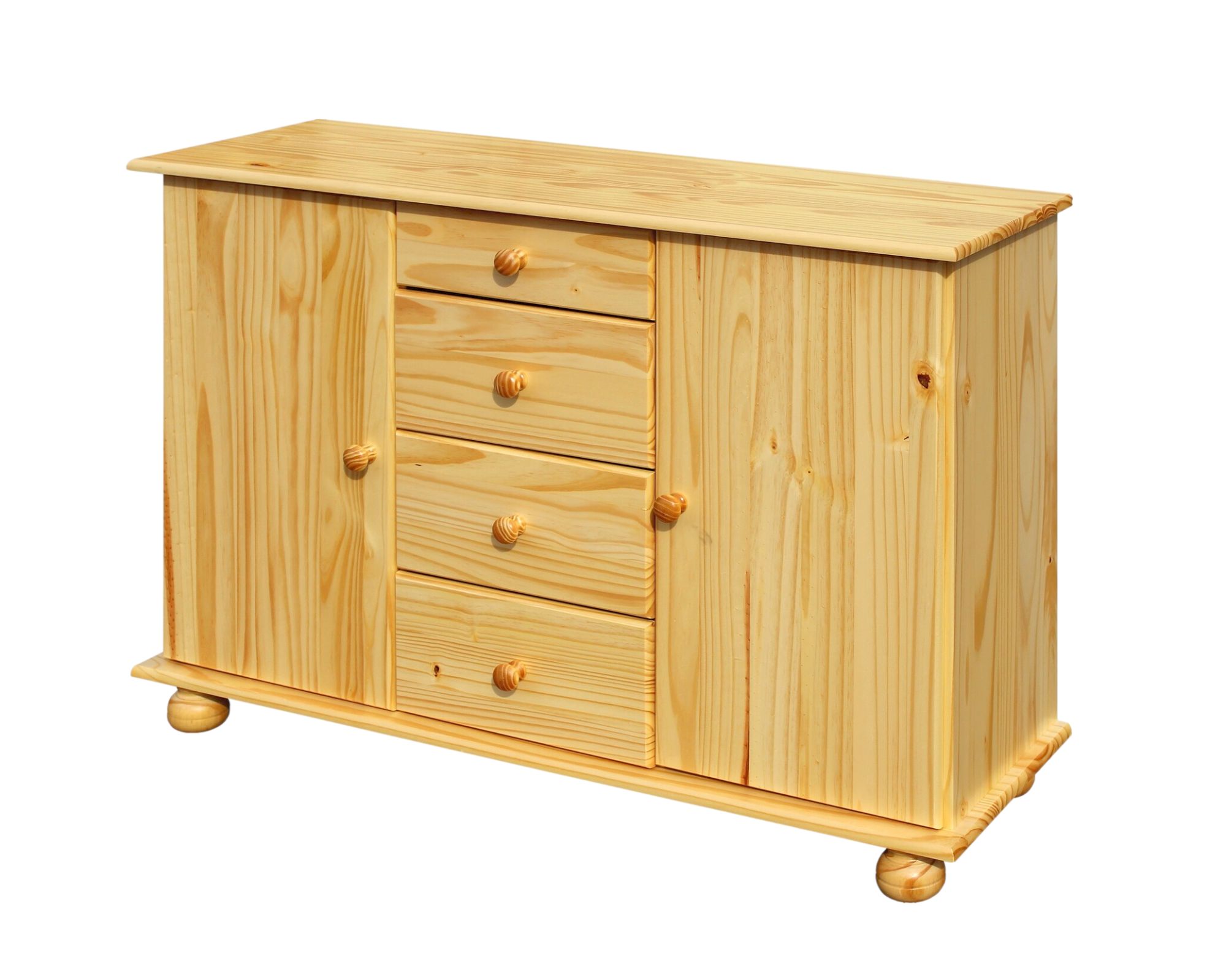Möbilia »Yade« Sideboard aus massivem Kiefernholz