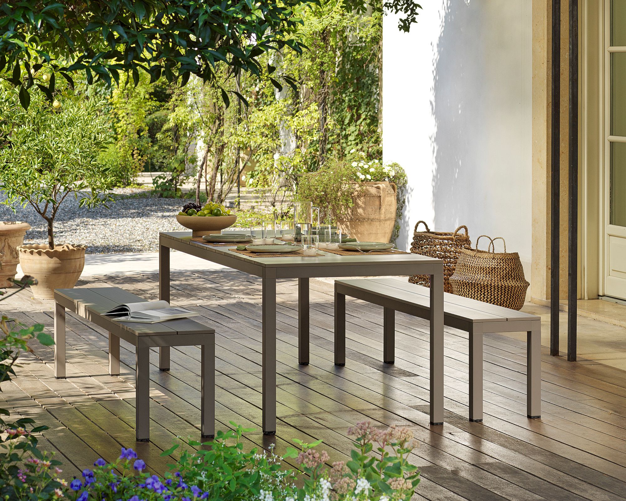 NARDI »Rio« Alu-Gartensitzgruppe weiss