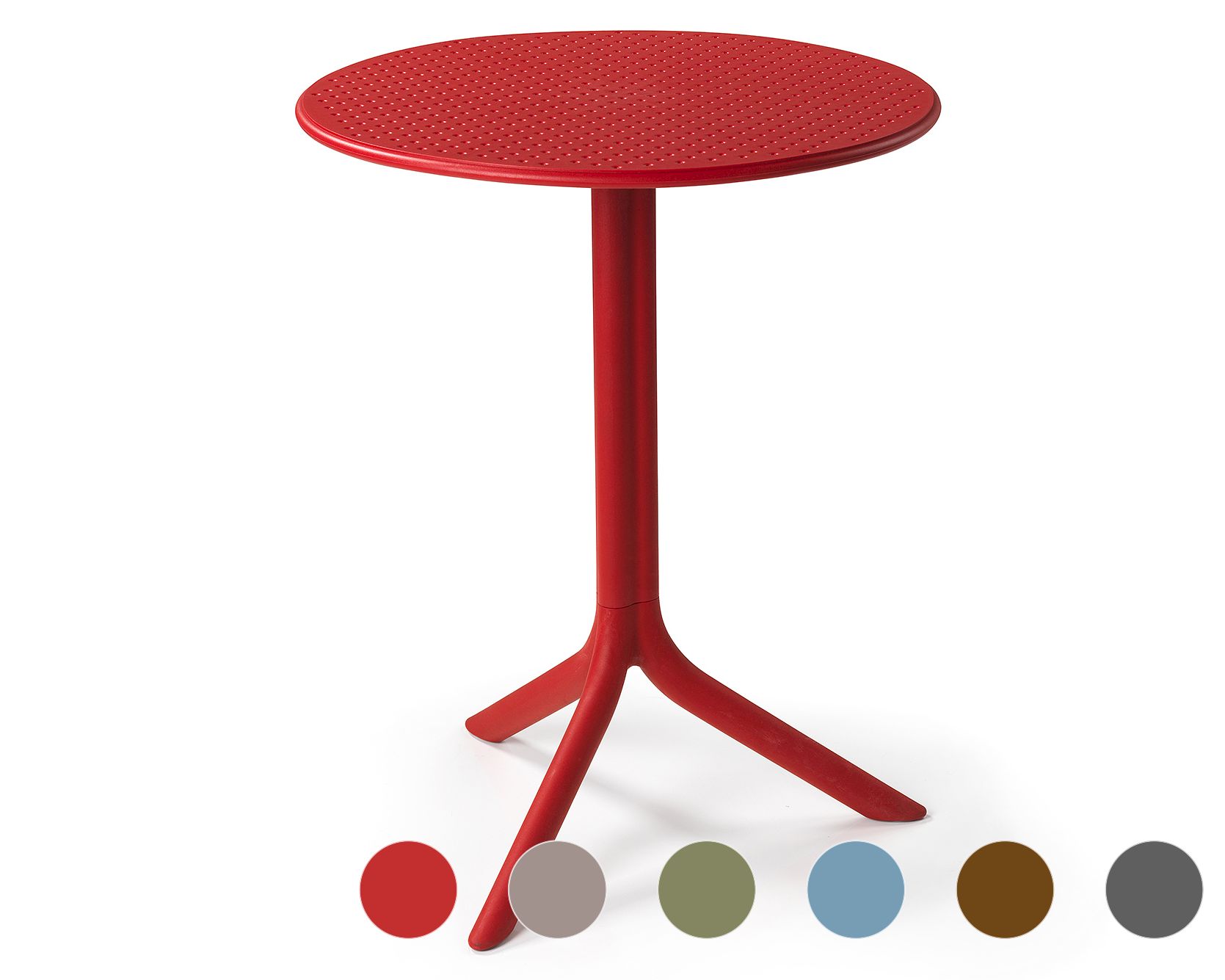 NARDI »Step« Garten-Tisch rot