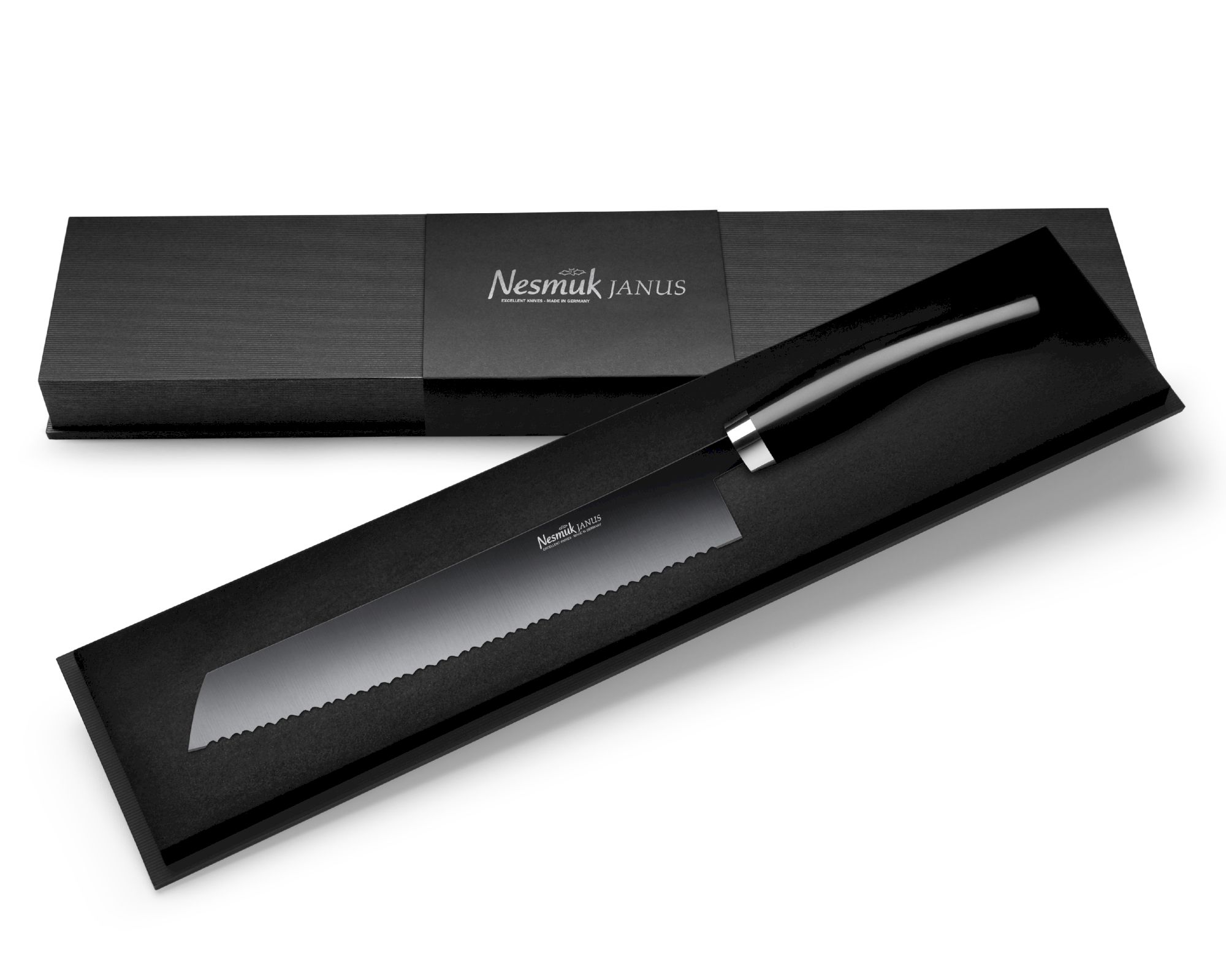 Nesmuk »Janus« Brotmesser 270 in Mooreiche JBM260